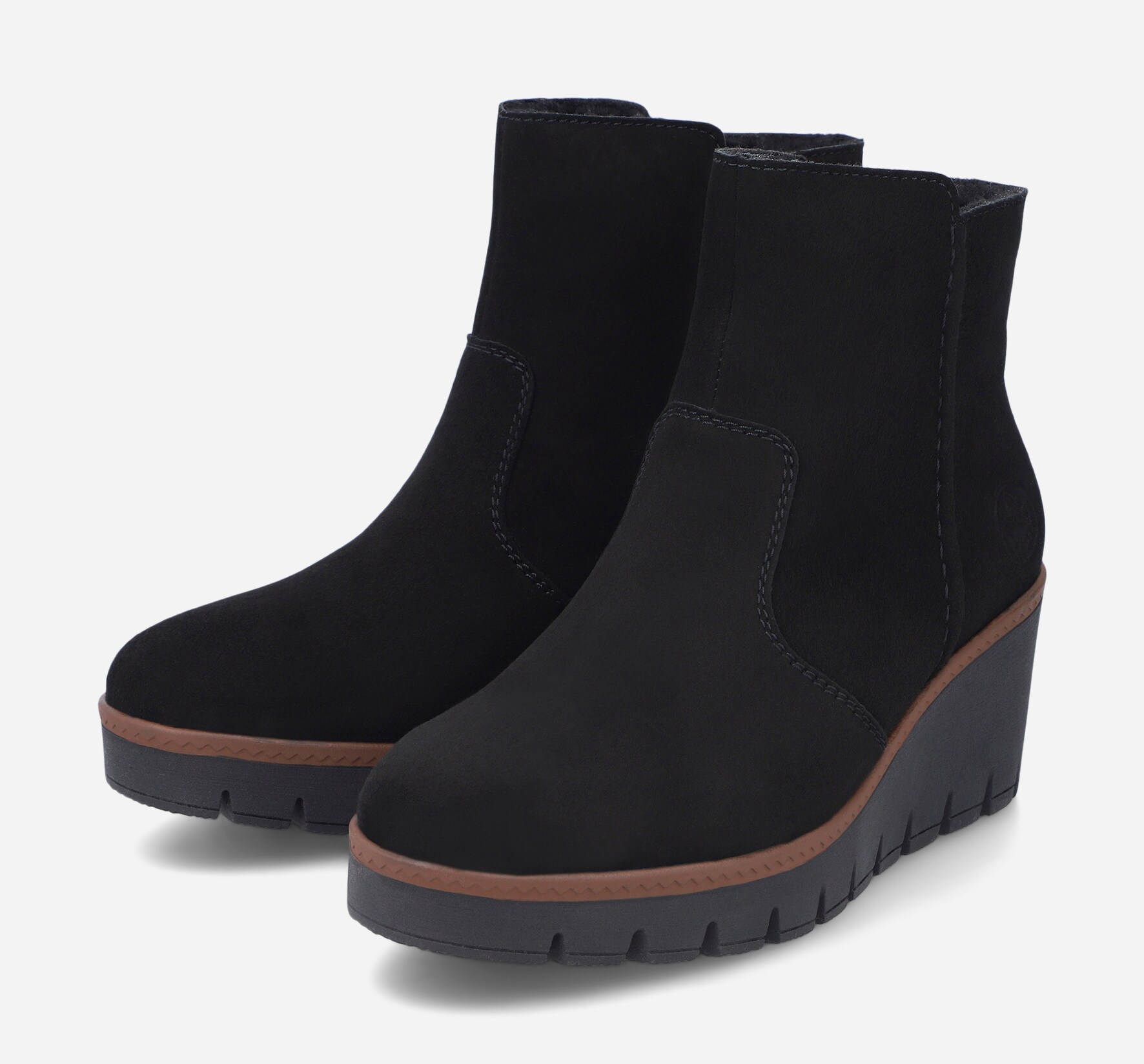 RIEKER, Boots Svarta