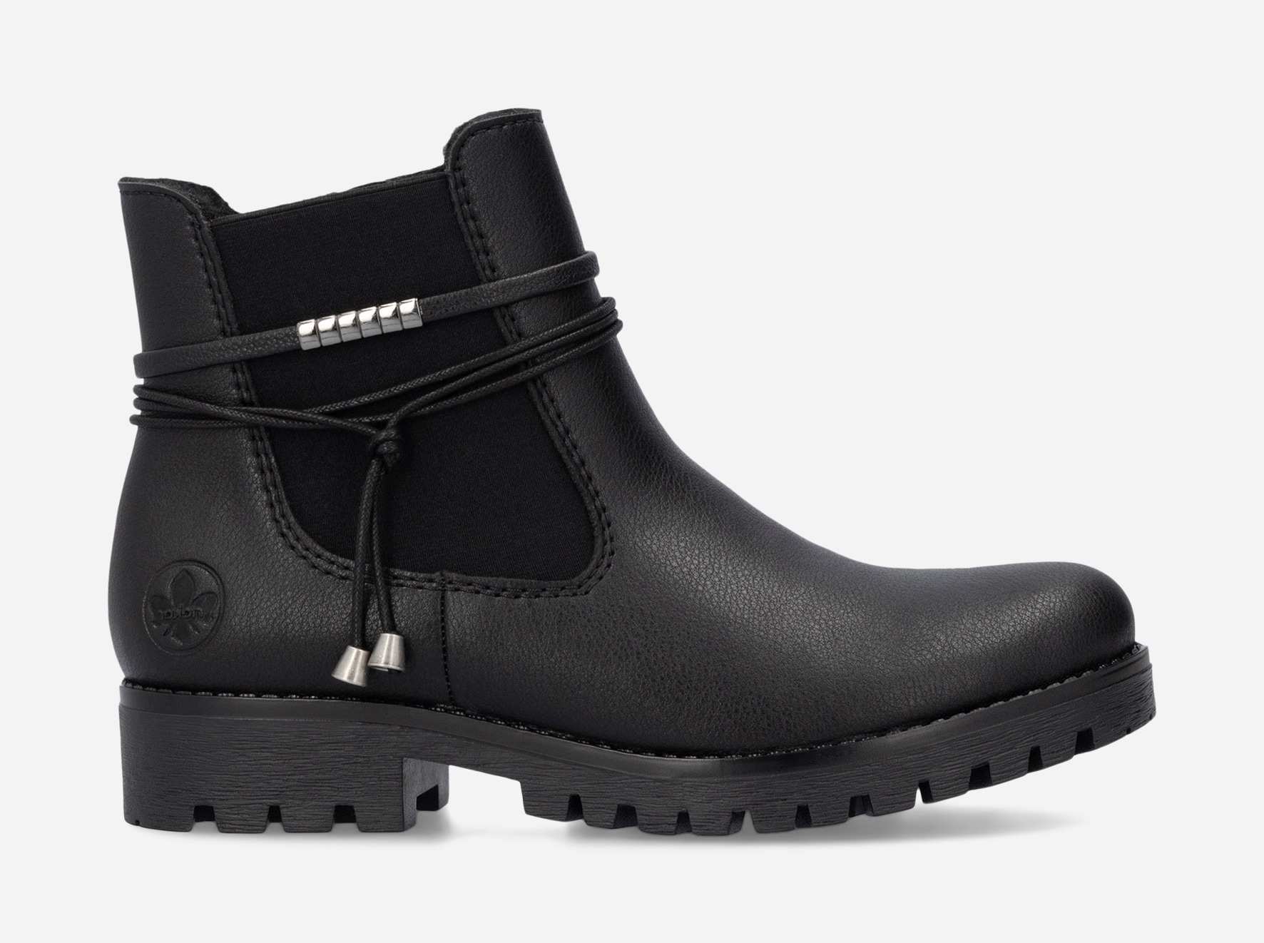 RIEKER, Boots Svarta