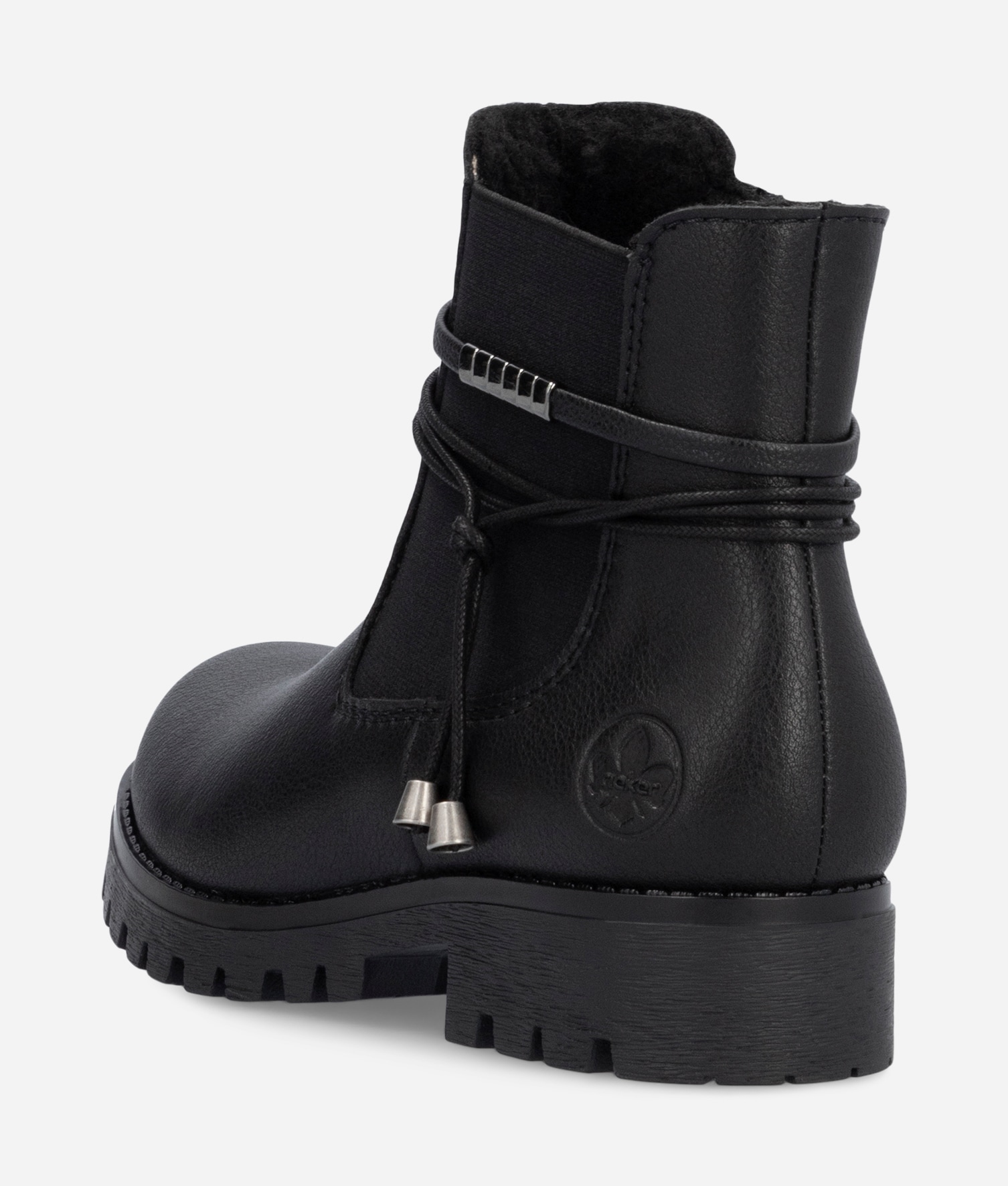 RIEKER, Boots Svarta
