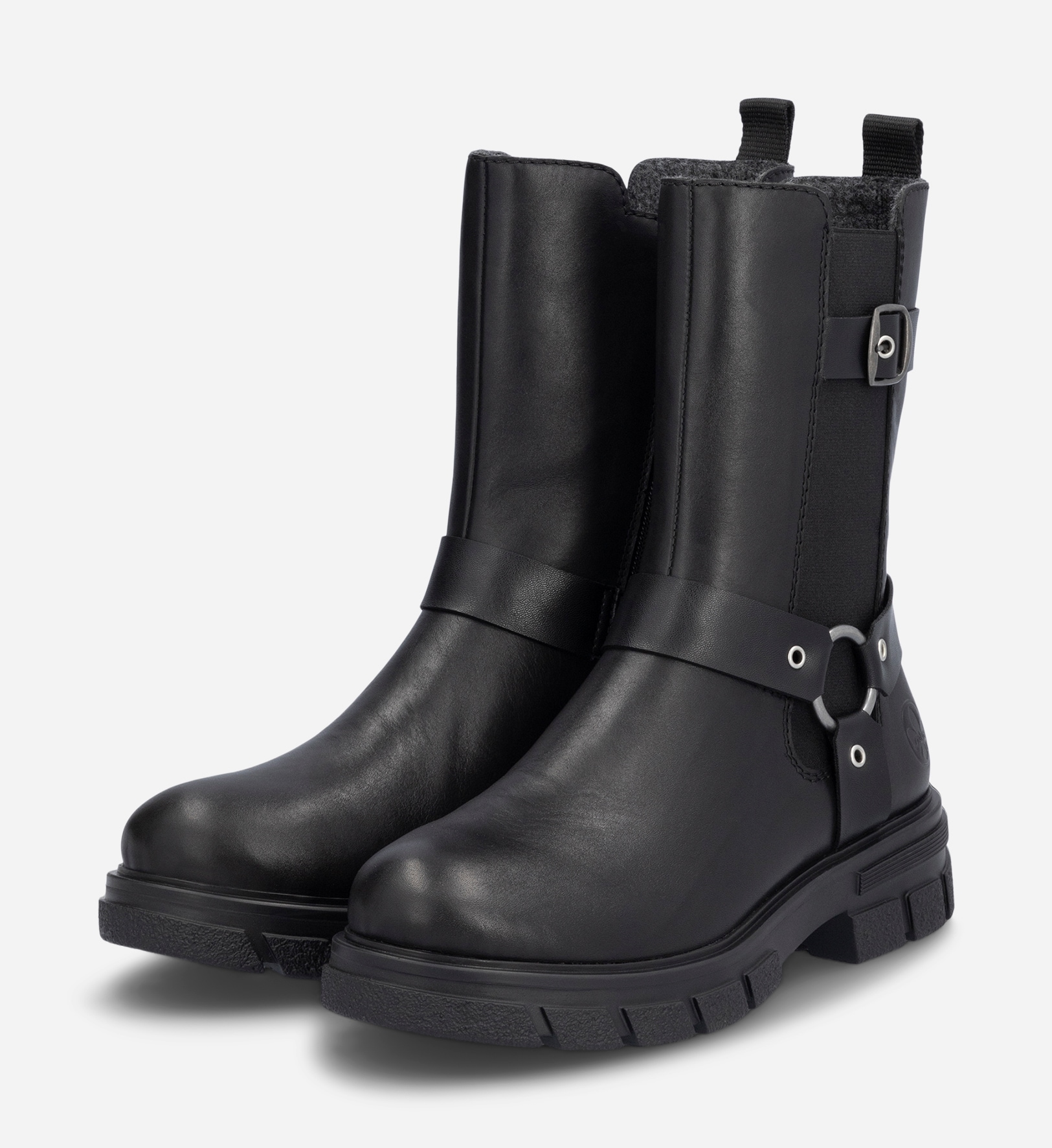 RIEKER, Boots Svarta