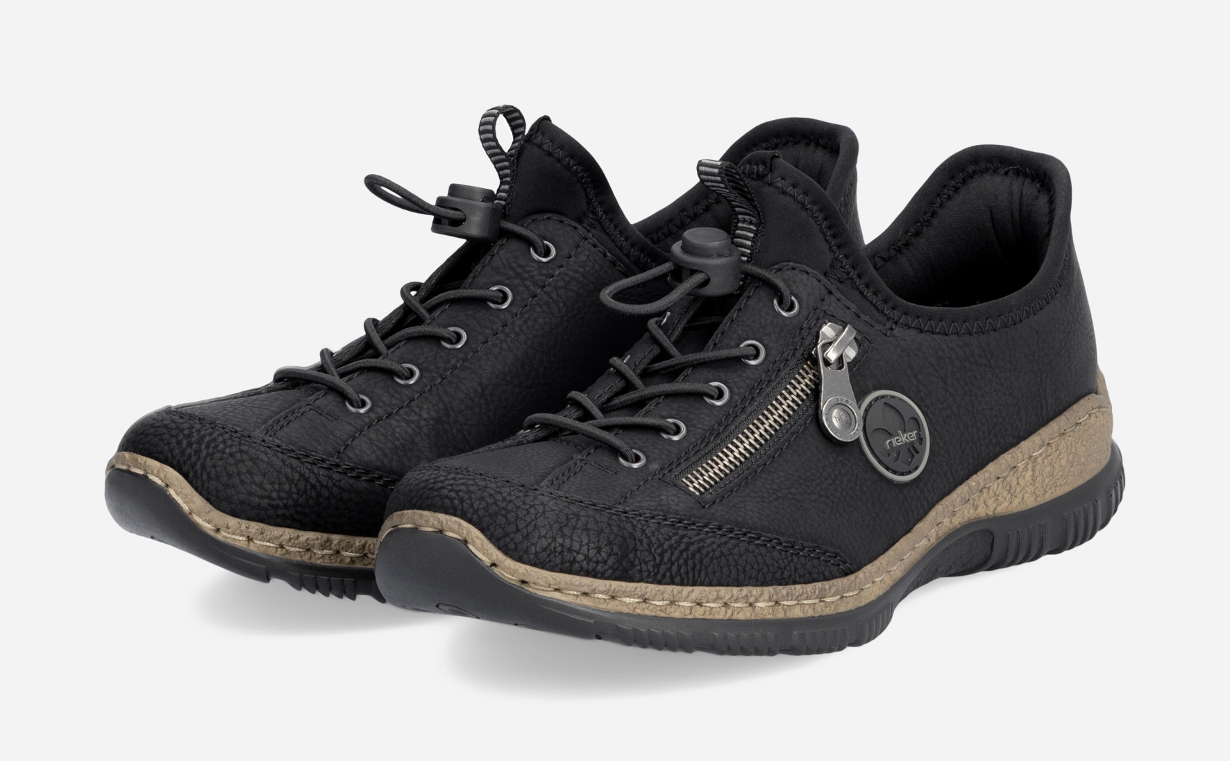 RIEKER, Sneakers Svarta