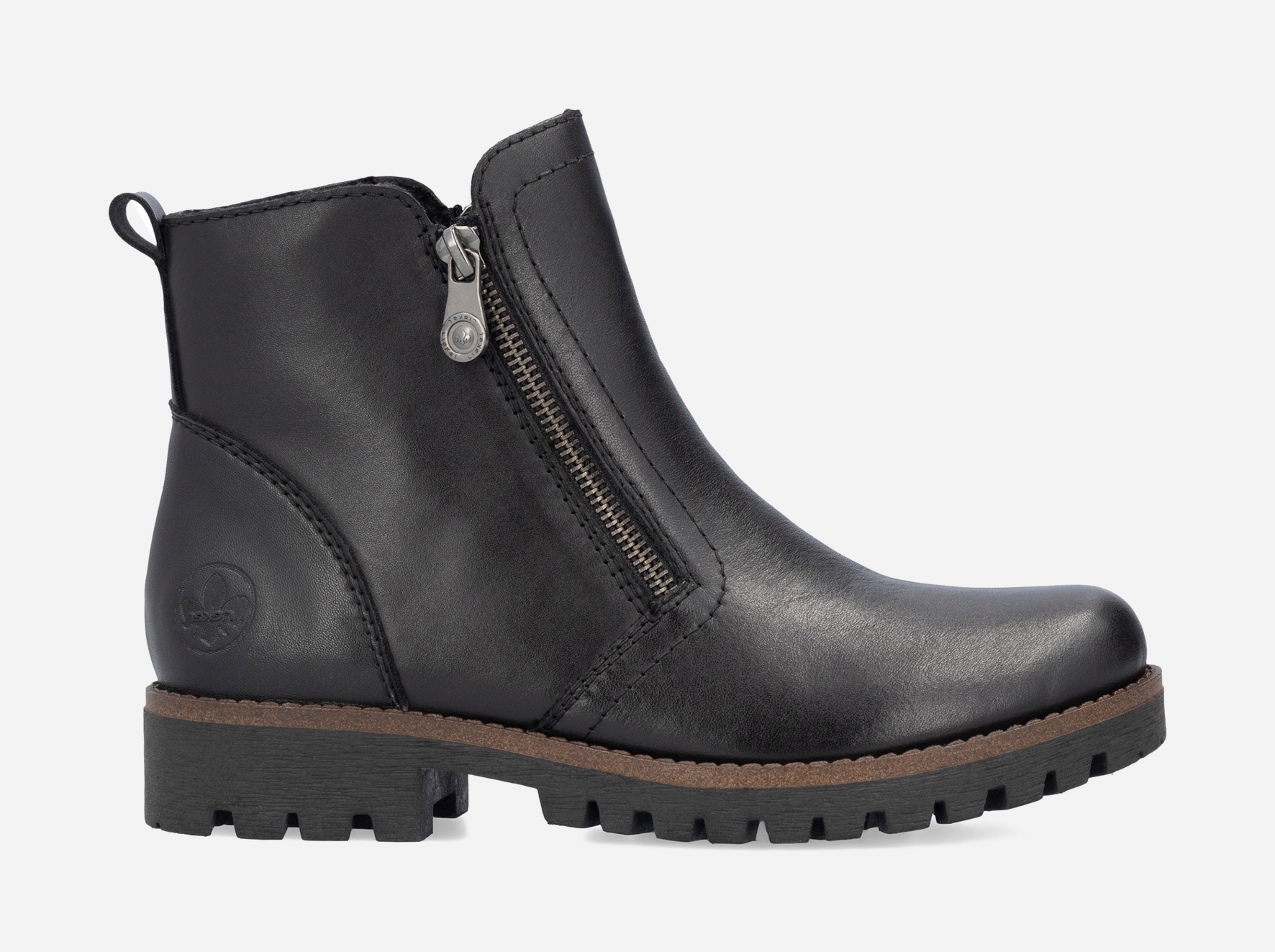 RIEKER, Boots Svarta
