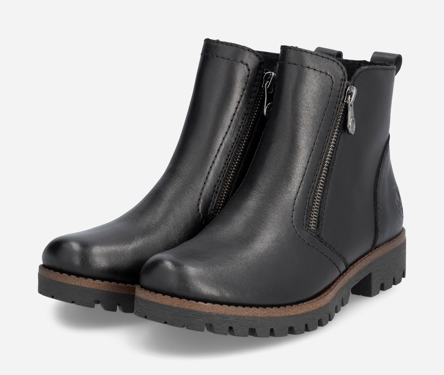 RIEKER, Boots Svarta