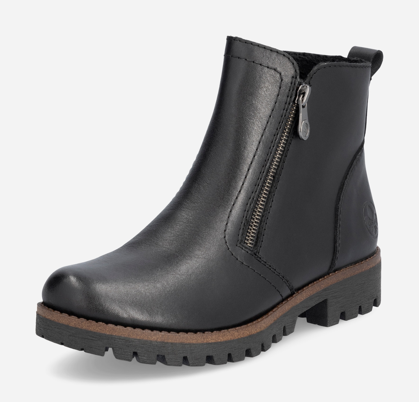RIEKER, Boots Svarta