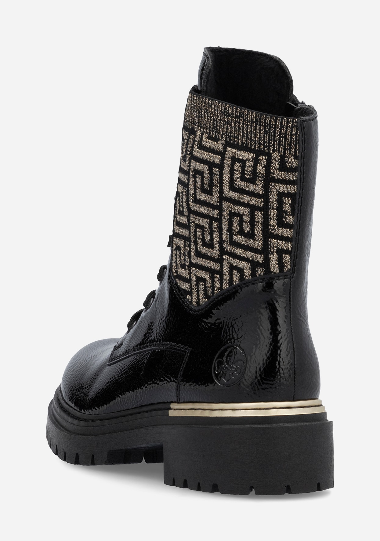 RIEKER, Kängor Svarta