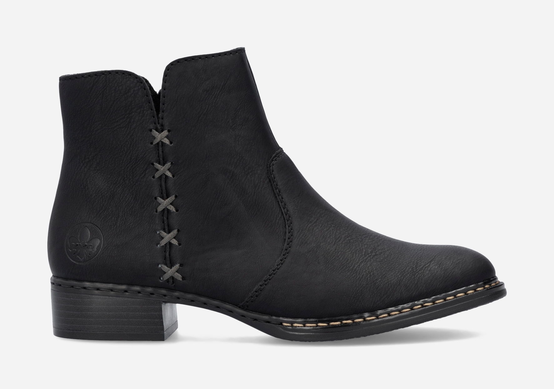 RIEKER, Boots Svarta