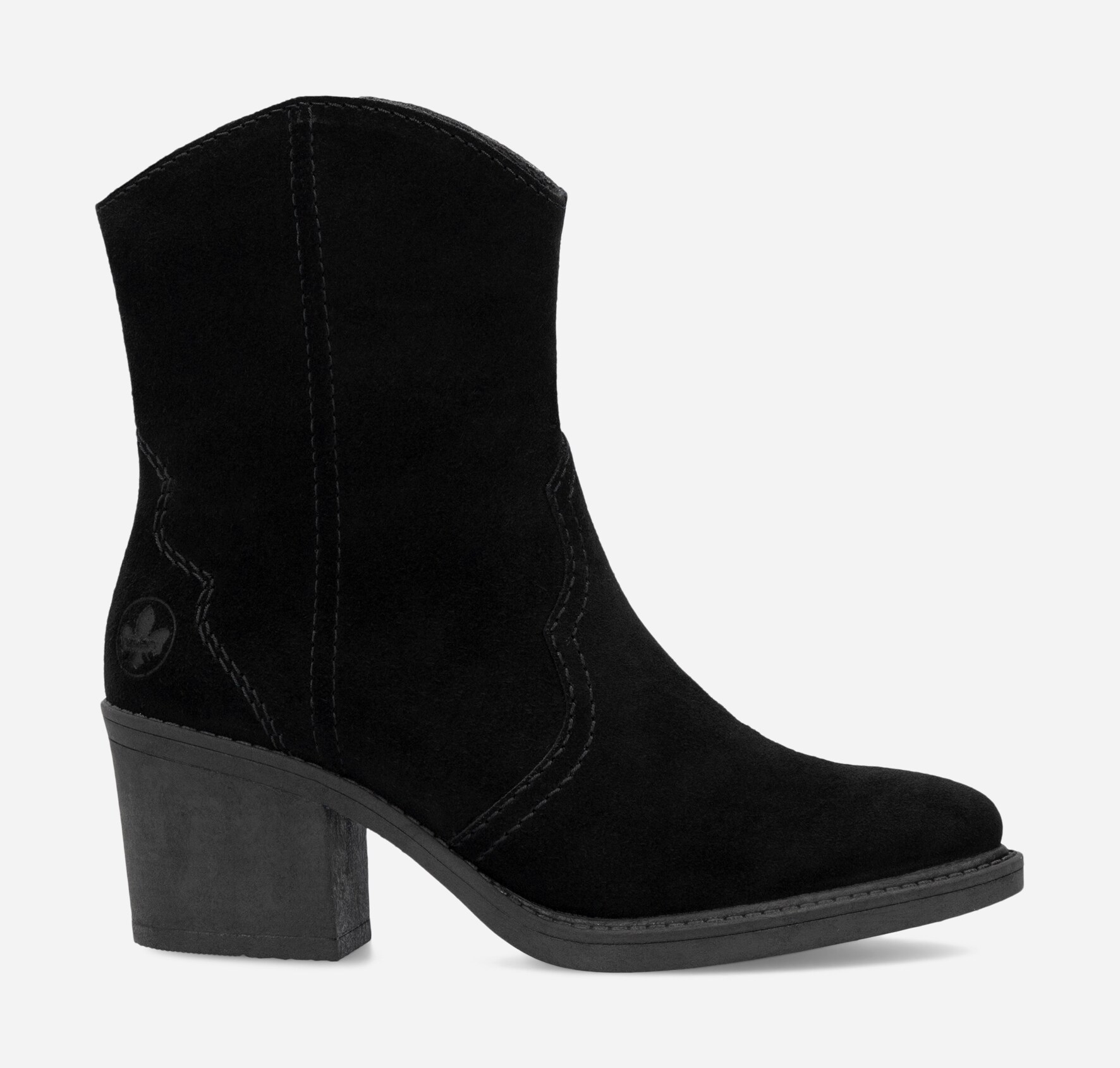 RIEKER, Cowboyboots Svarta