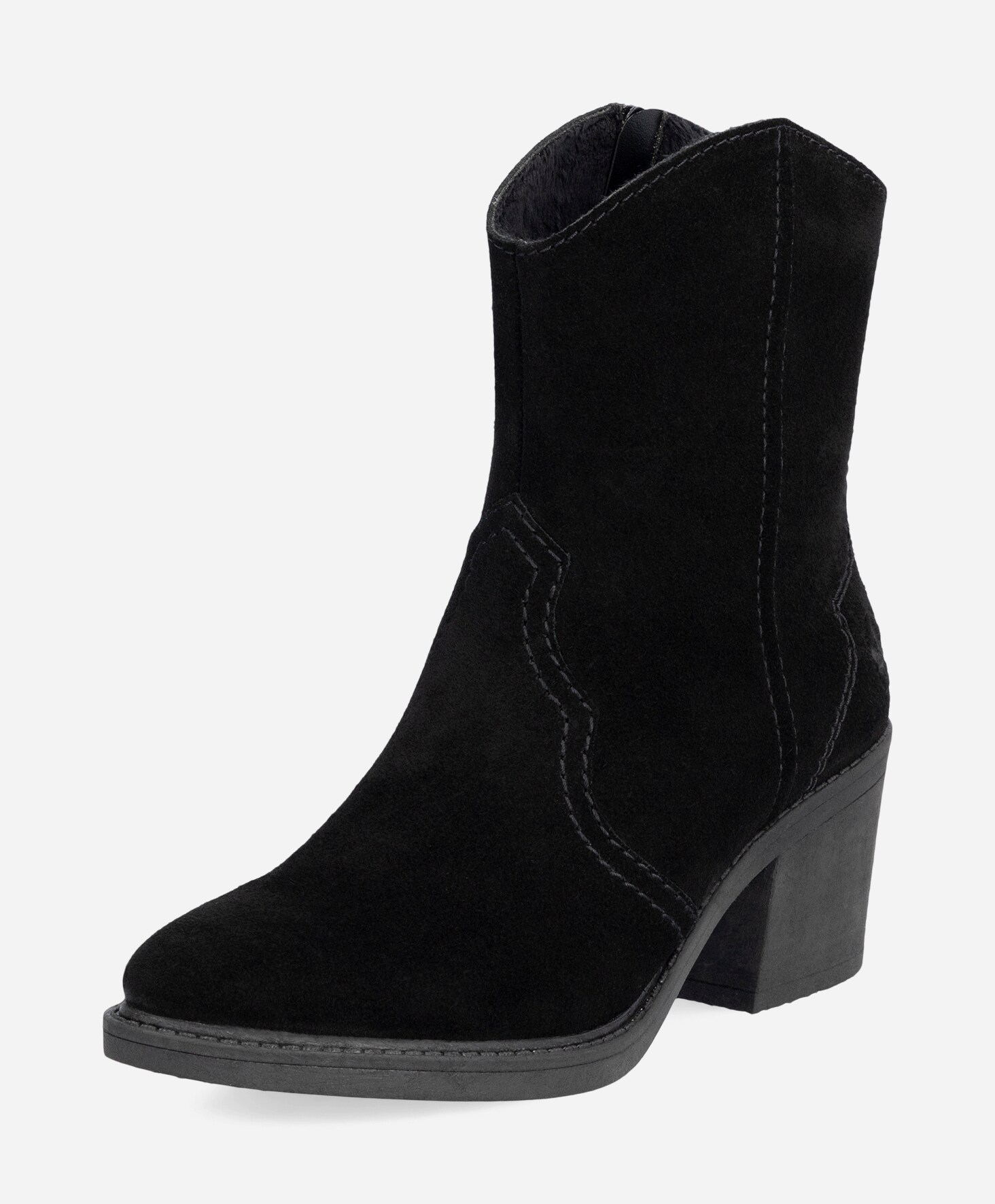 RIEKER, Cowboyboots Svarta