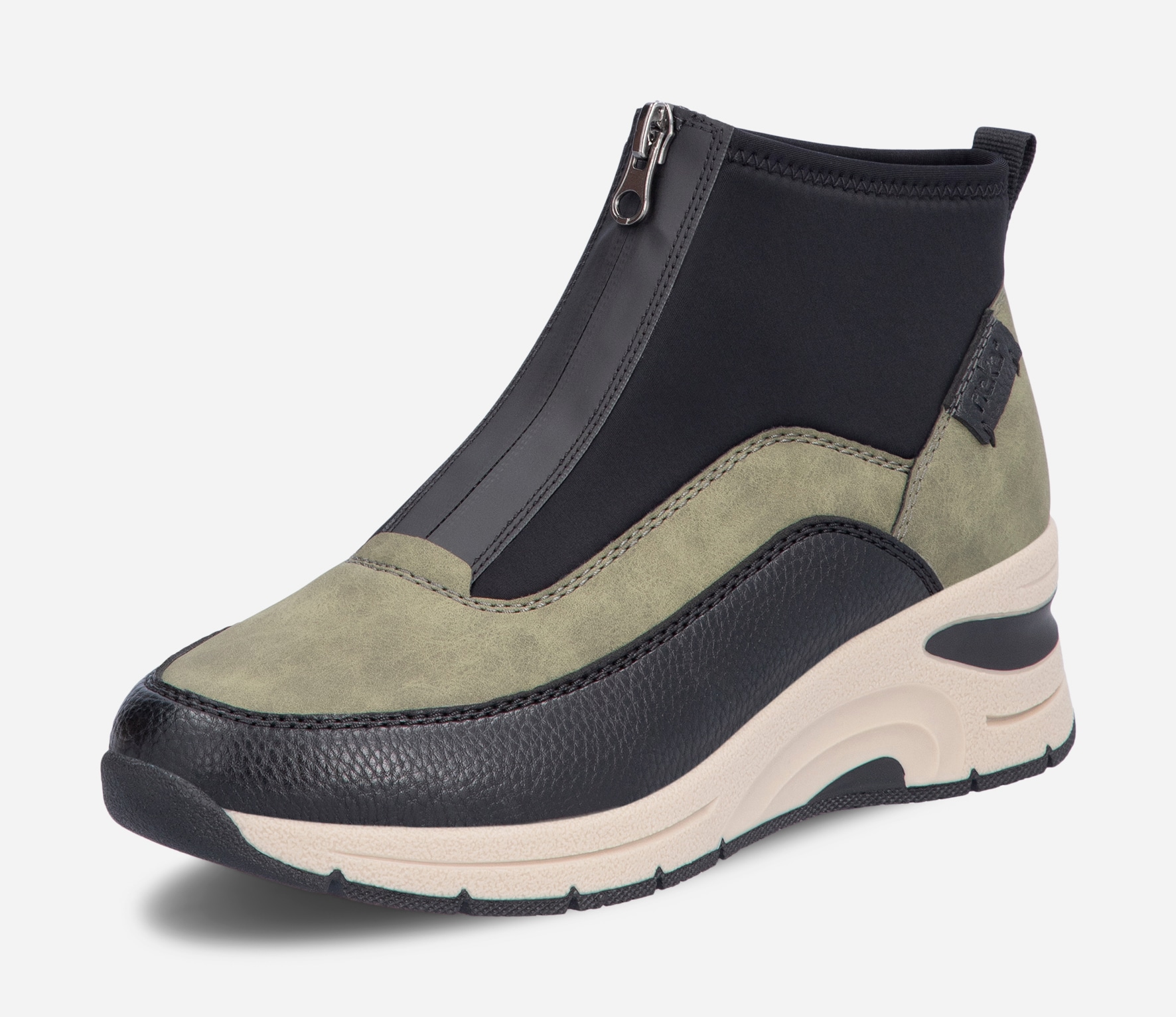 RIEKER, Höga sneakers Gröna