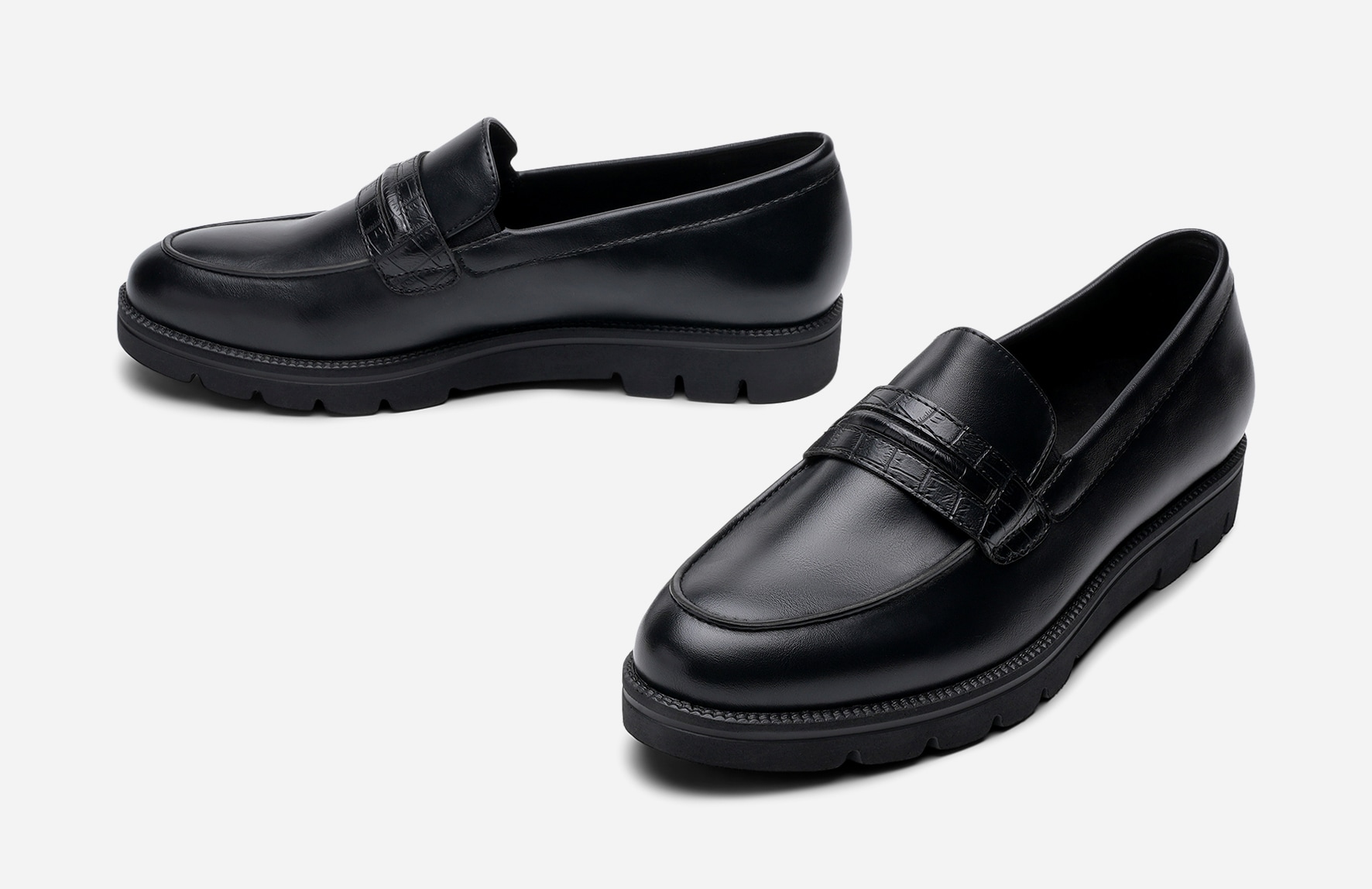 SO ALL, Loafers Svarta