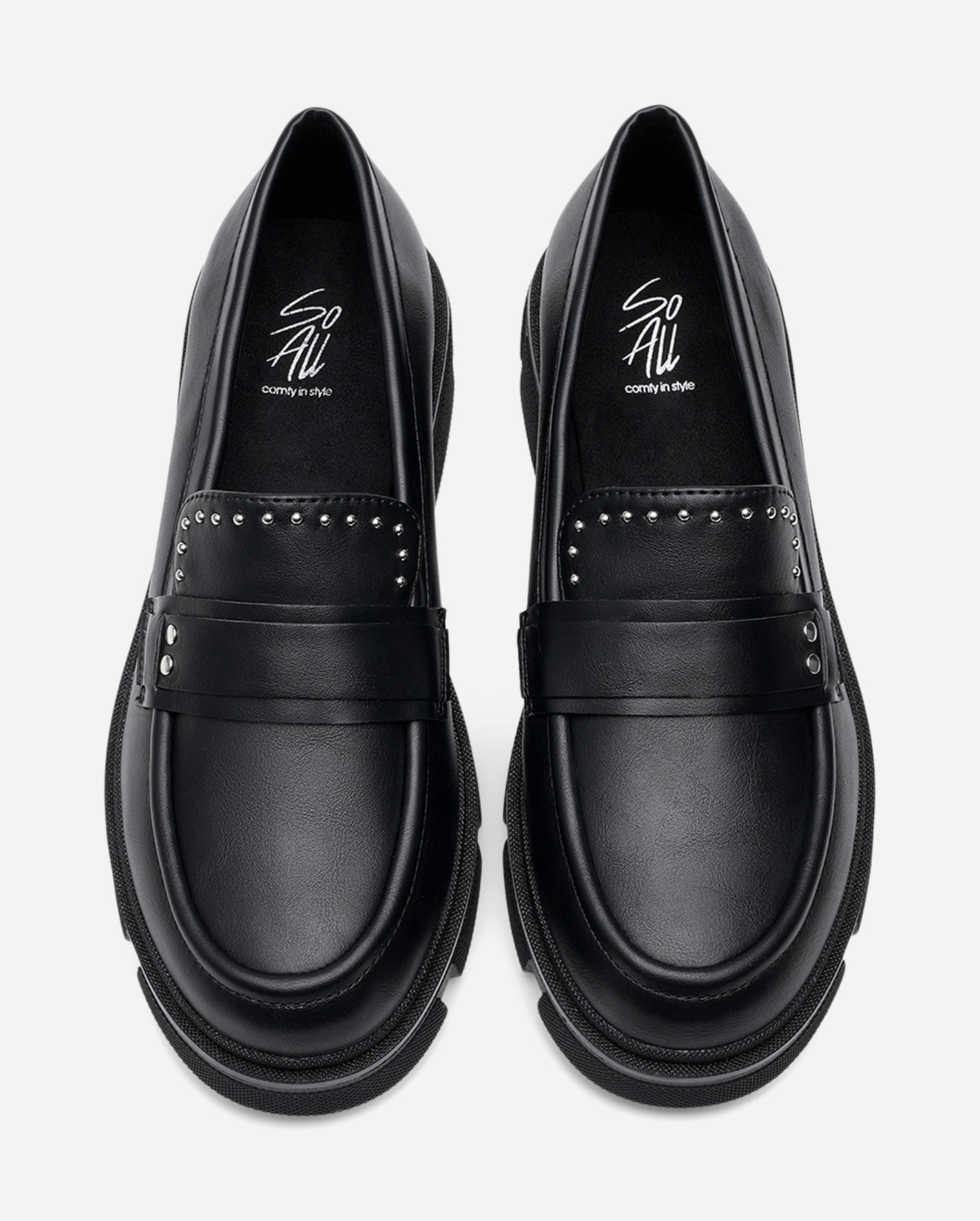 SO ALL, Loafers Svarta