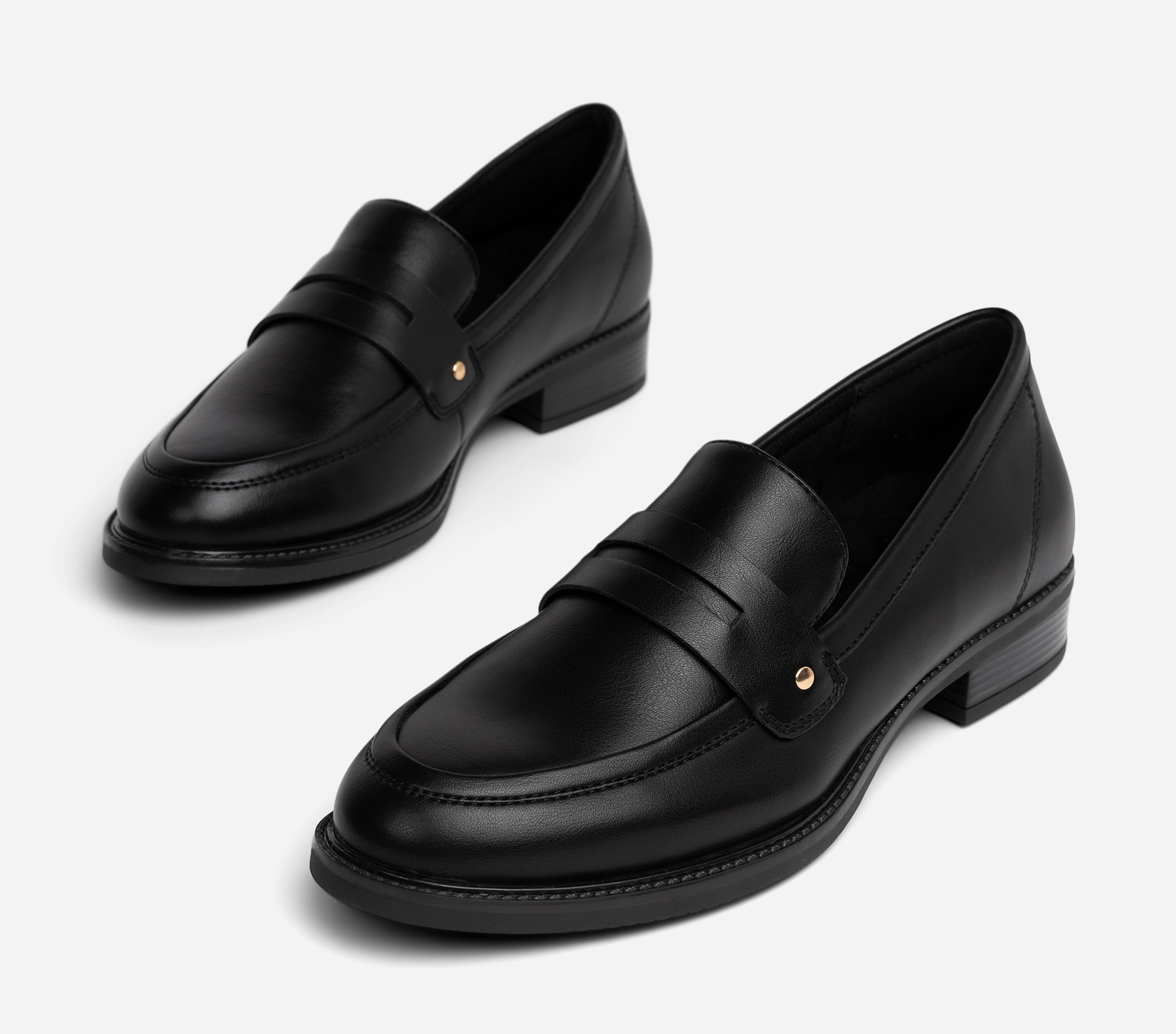 SO ALL, Loafers Svarta