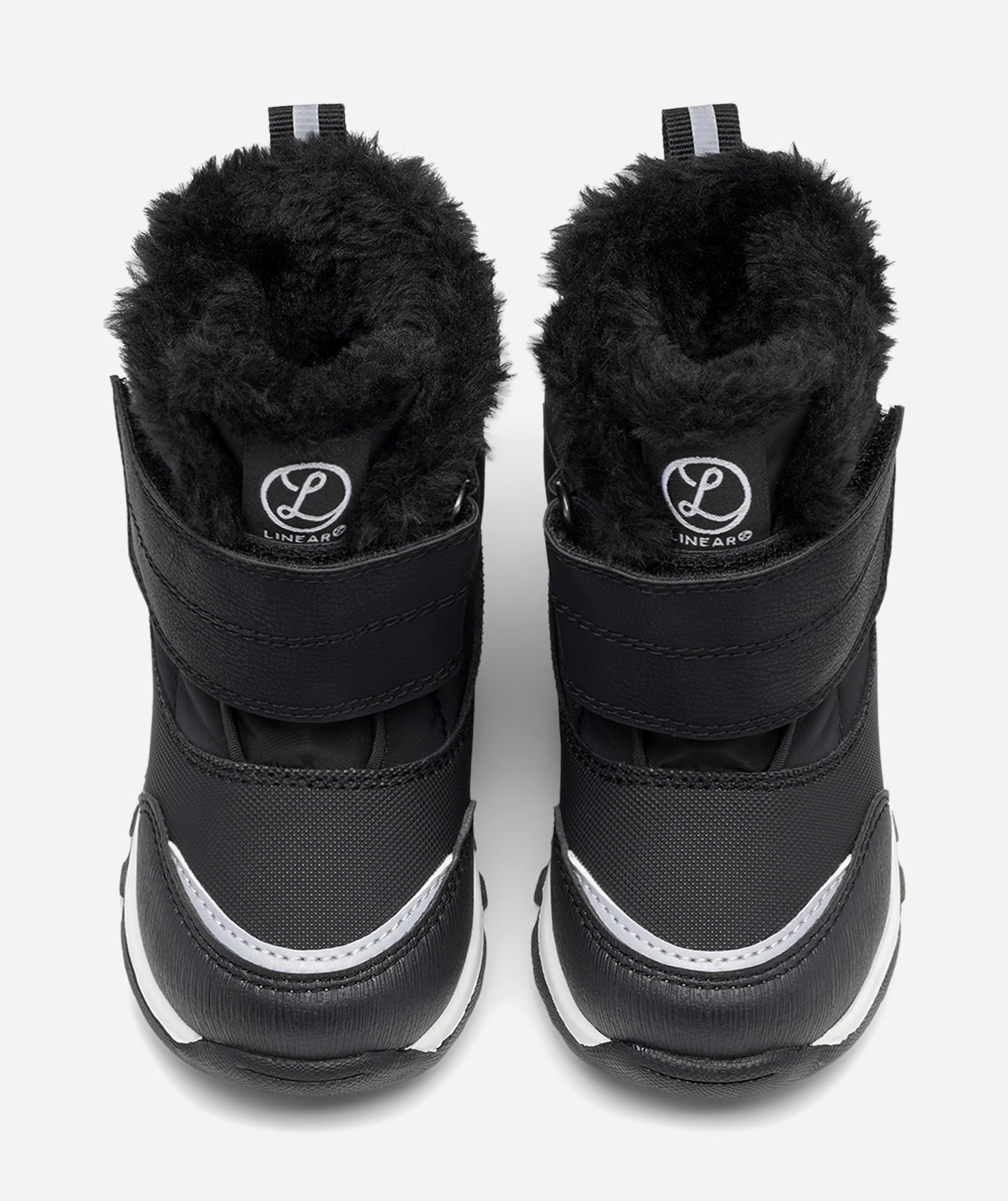 LINEAR, Varmfodrade kängor waterproof Svarta