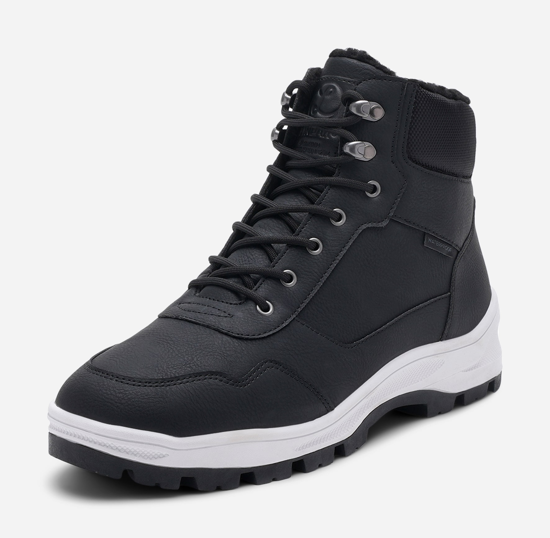 LINEAR, Varmfodrade kängor waterproof Svarta