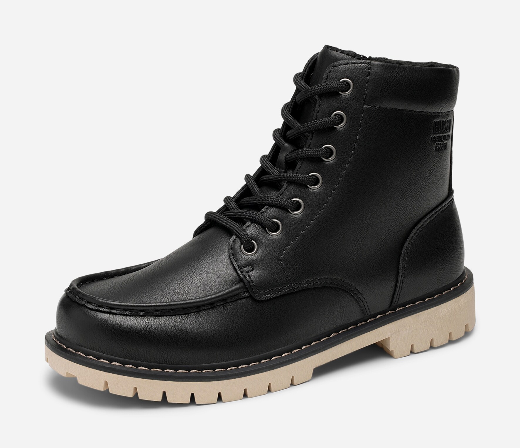 IGUASSU, Varmfodrade kängor Svarta