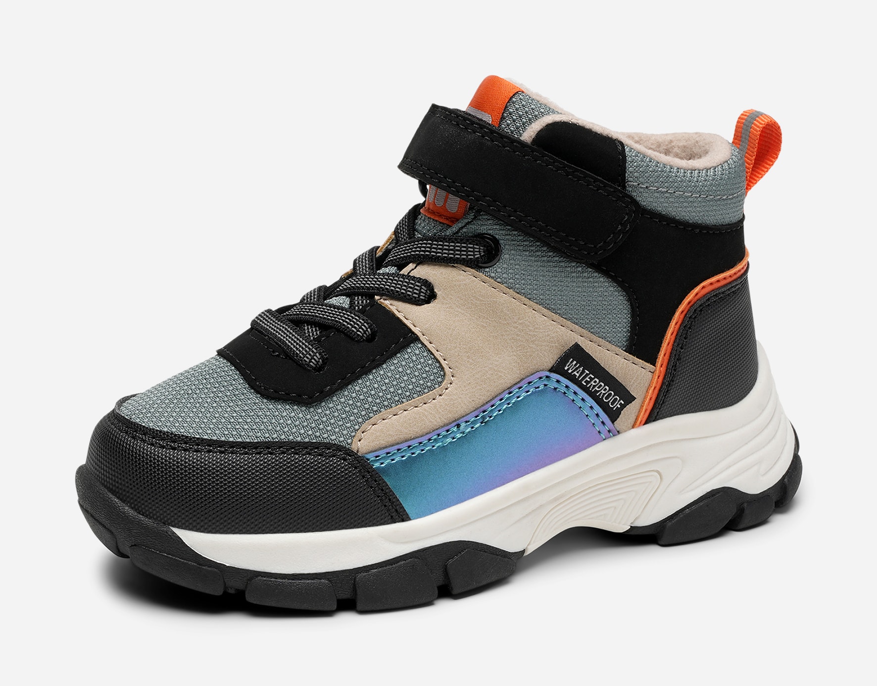DINSKO, Fleecefodrade höga sneakers waterproof Flerfärgade