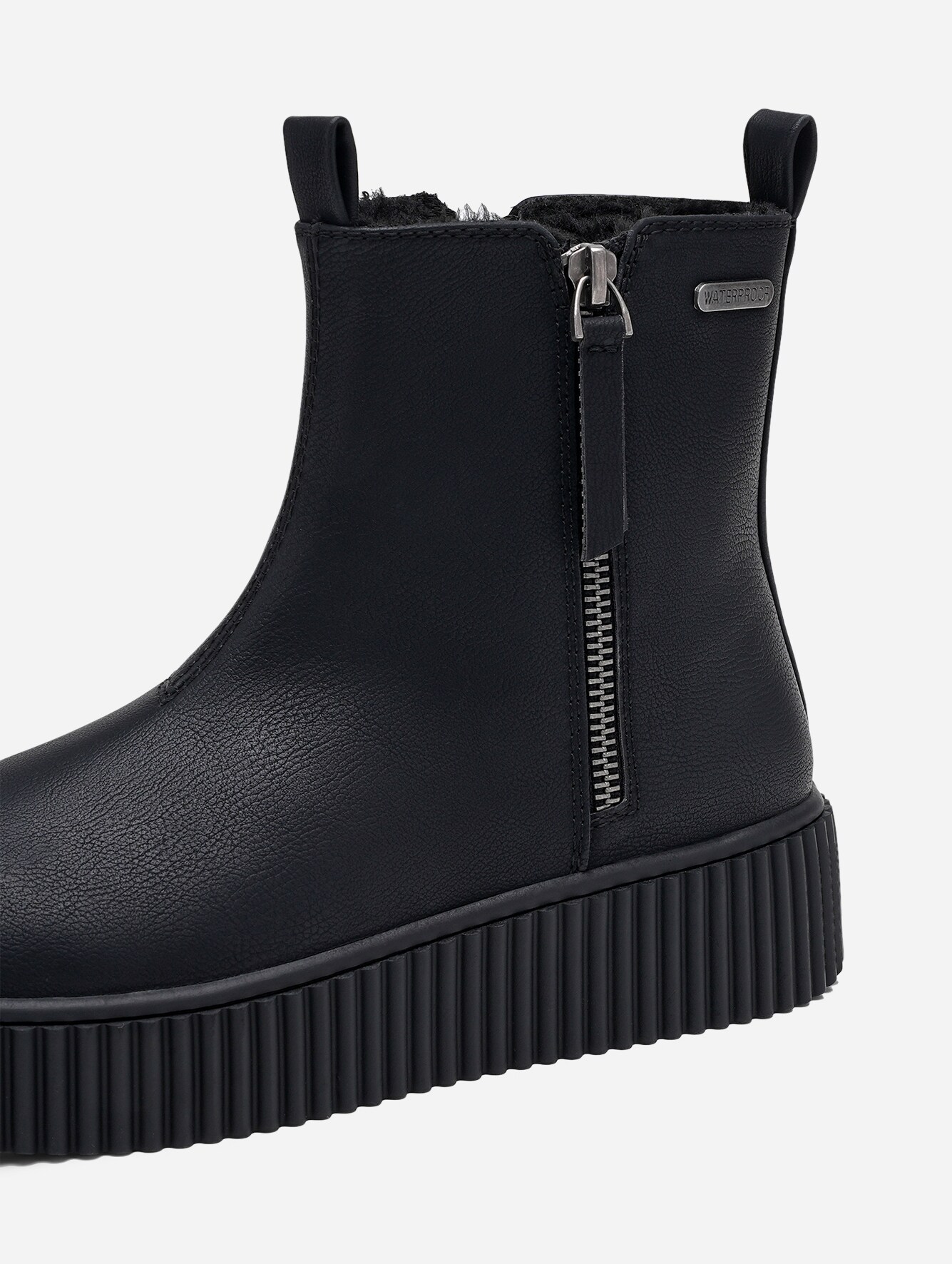 DINSKO, Varmfodrade boots, waterproof Svarta