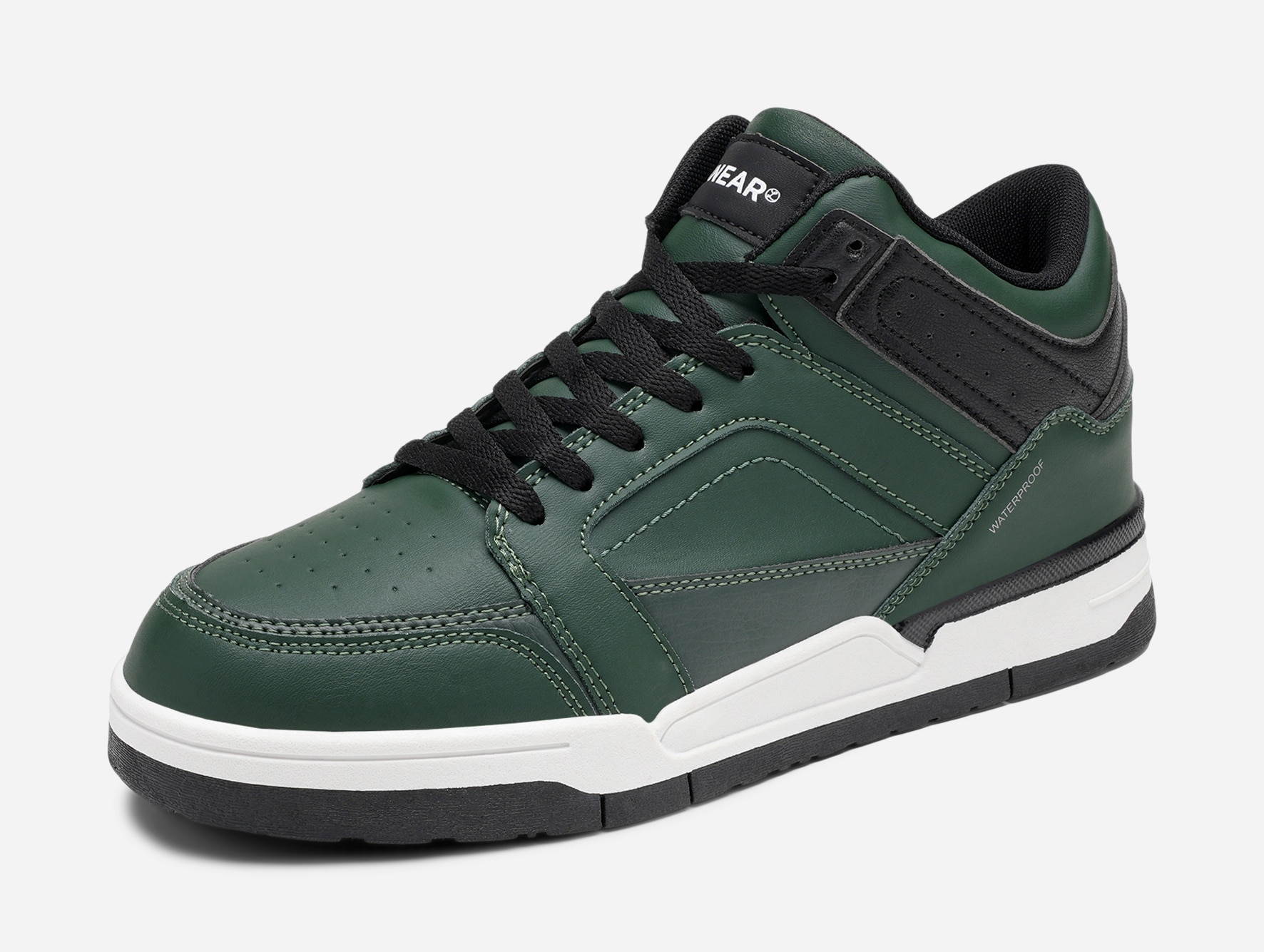 LINEAR, Höga sneakers, waterproof Gröna
