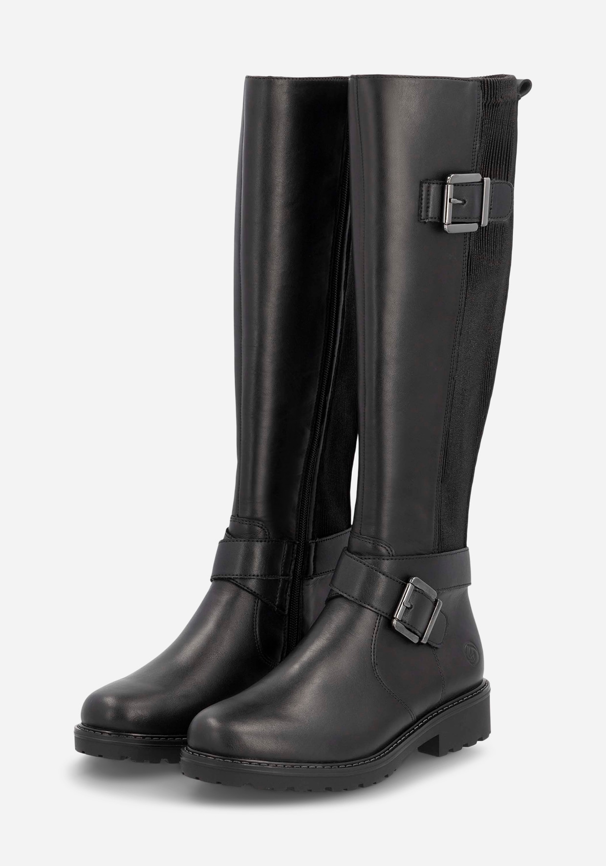 REMONTE, Stövlar med stretchskaft Svarta