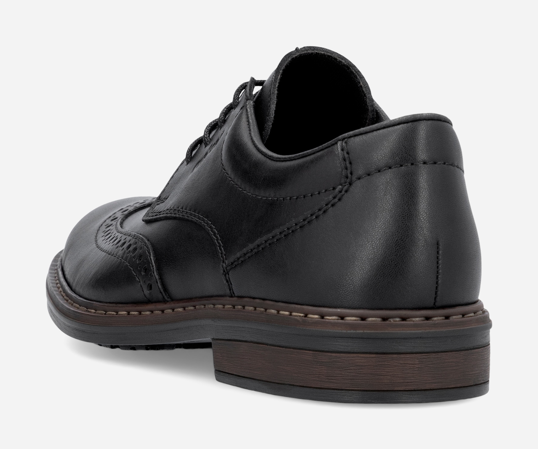 RIEKER, Brogue Svarta