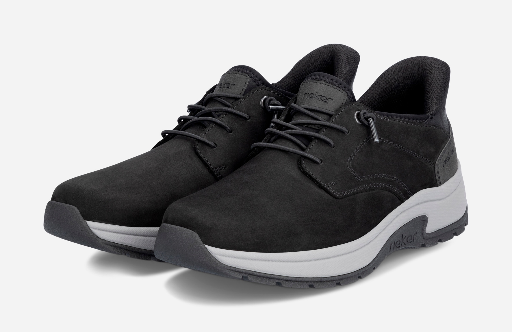 RIEKER, Step-in sneakers Svarta