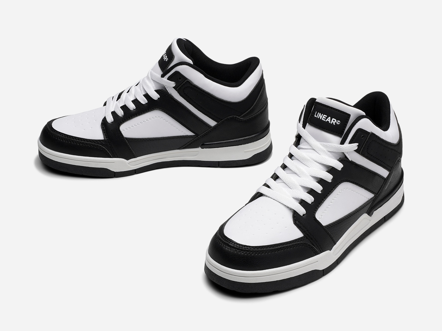 LINEAR, Höga sneakers, waterproof Vita