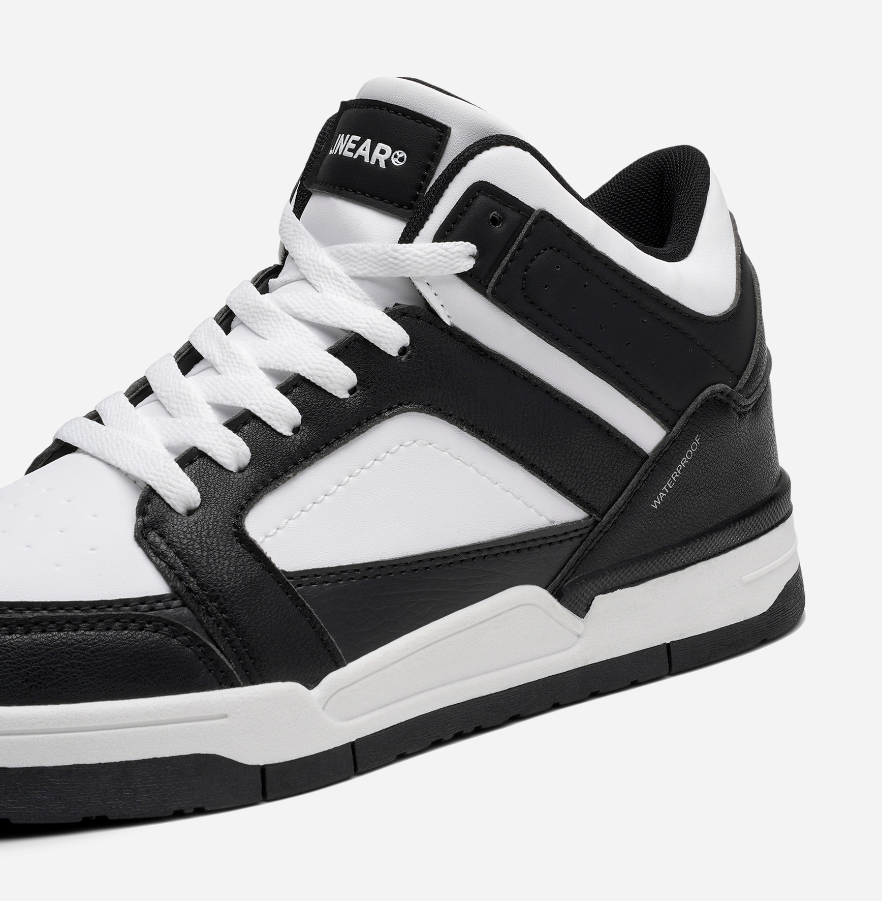 LINEAR, Höga sneakers, waterproof Vita