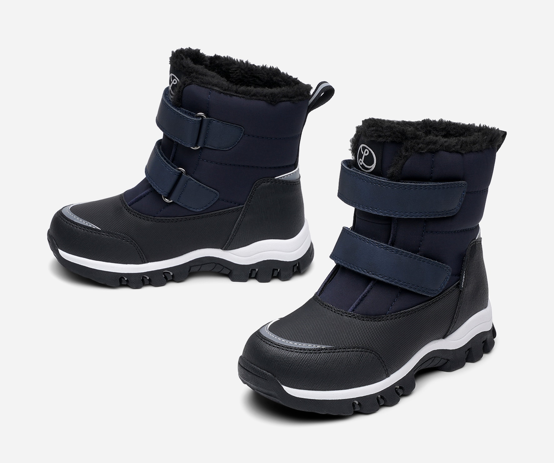 LINEAR, Varmfodrade kängor waterproof Blåa