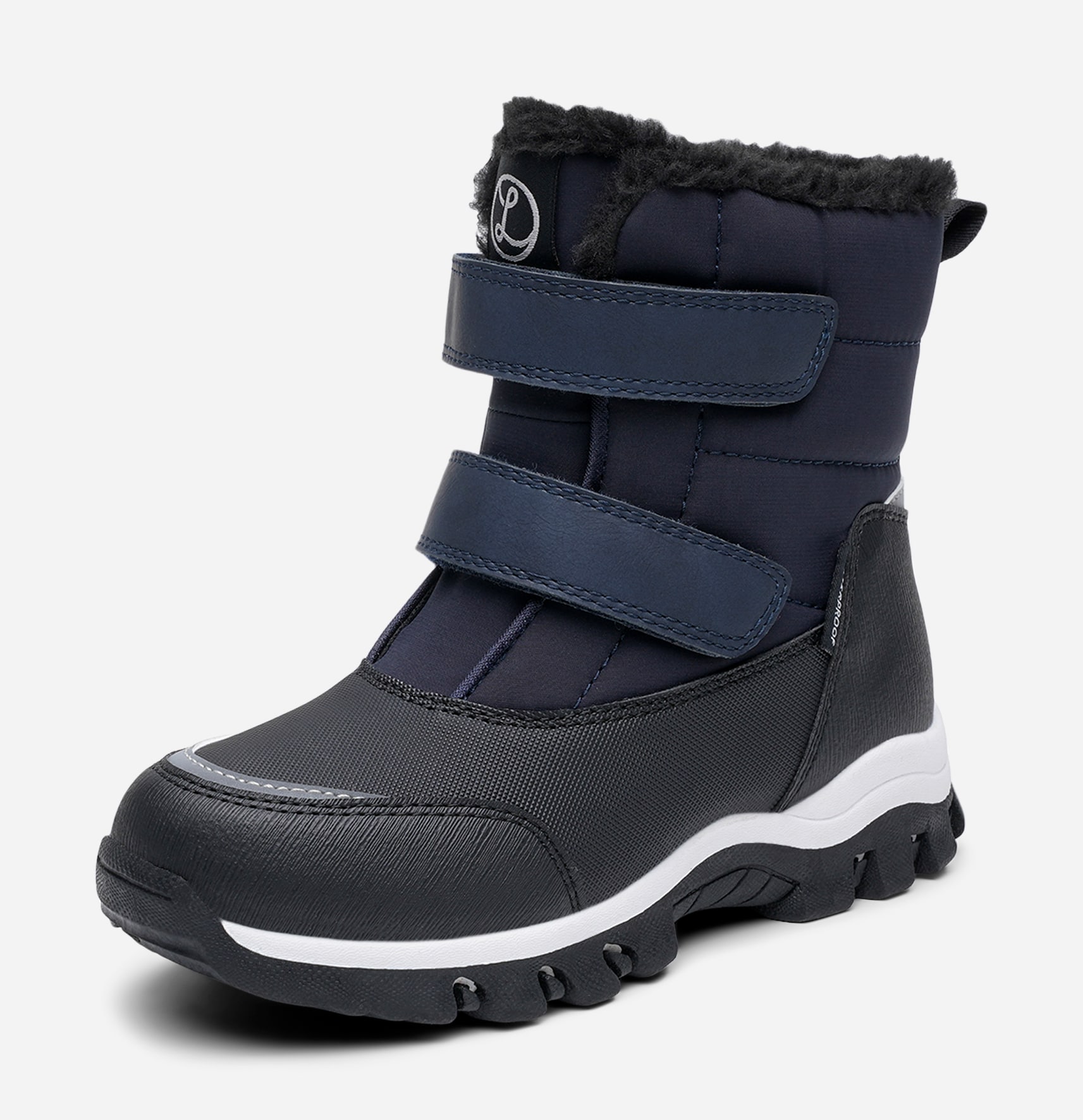 LINEAR, Varmfodrade kängor waterproof Blåa