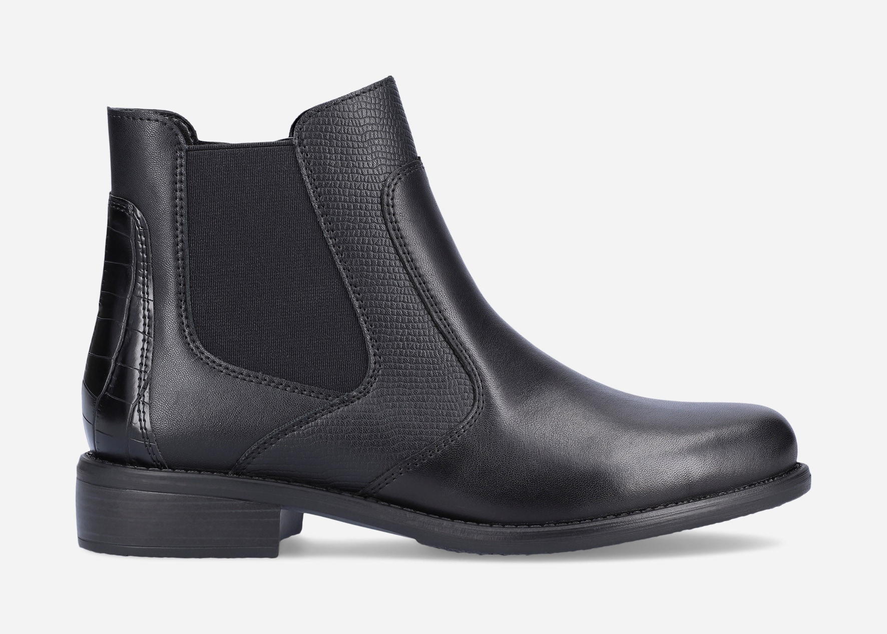 REMONTE, Boots med dragkedja Svarta