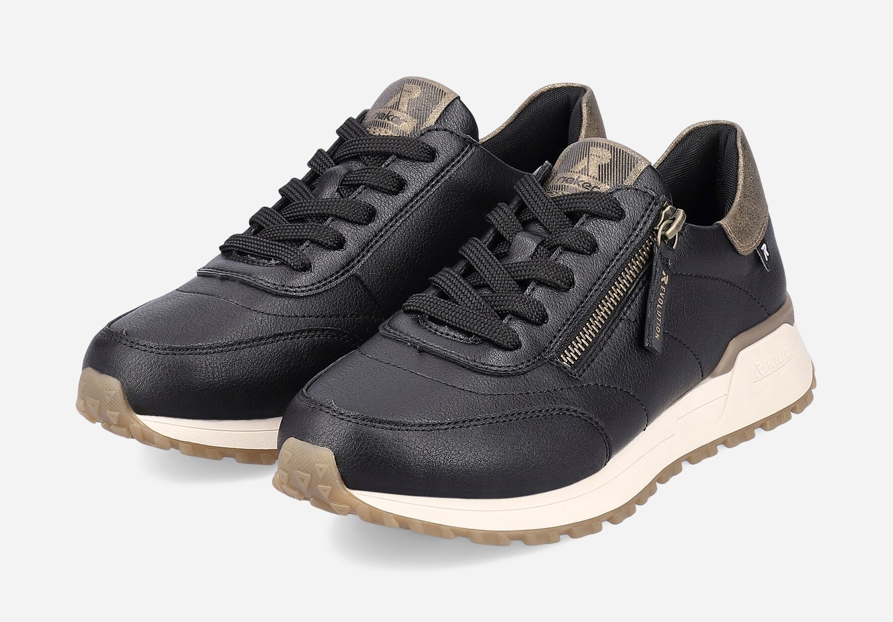 RIEKER, Sneakers Svarta
