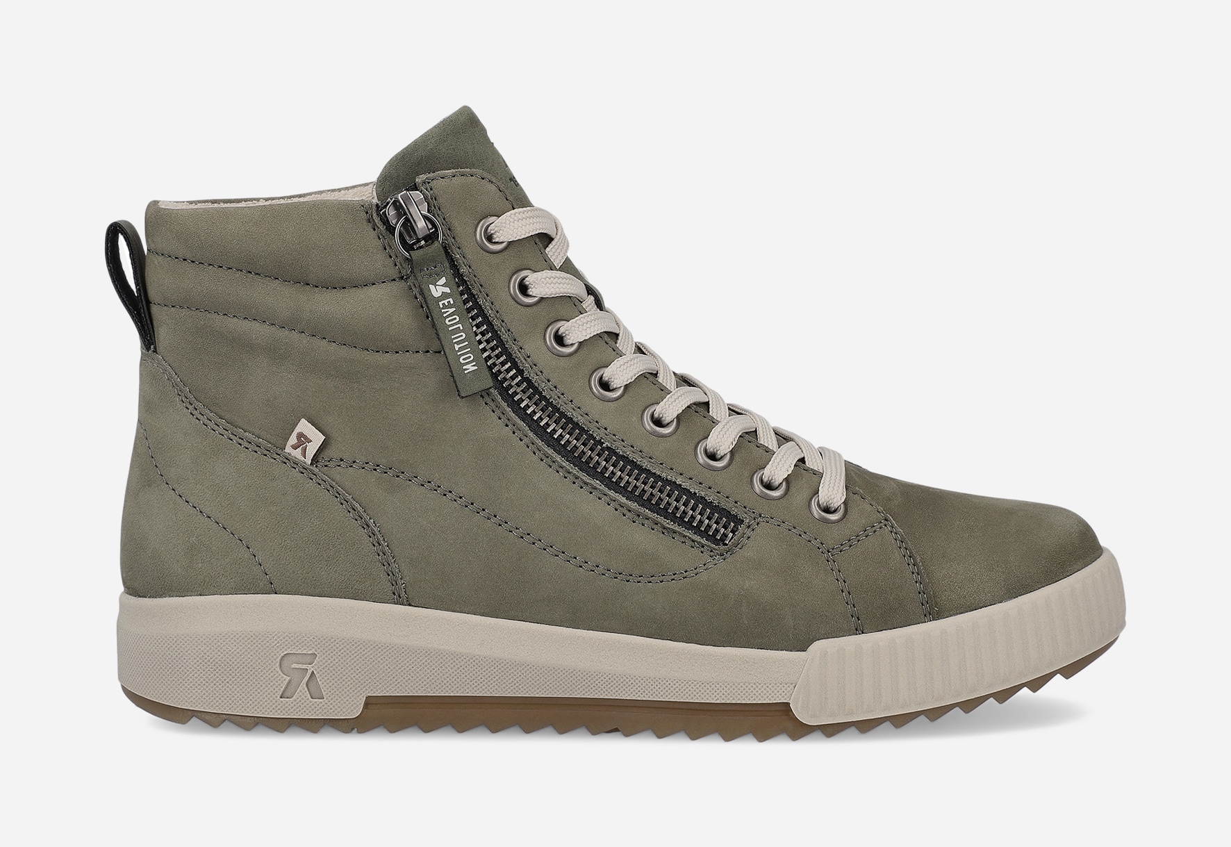 RIEKER, Höga sneakers Gråa