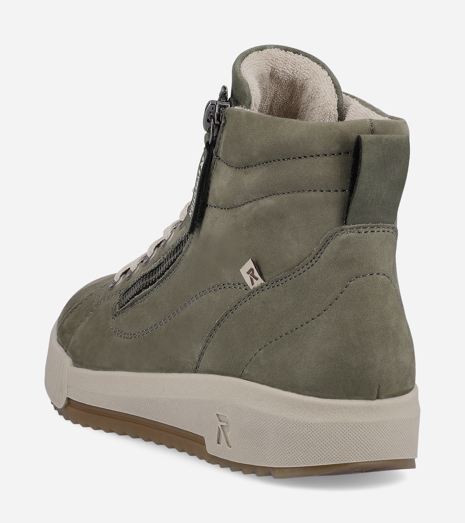 RIEKER, Höga sneakers Gråa