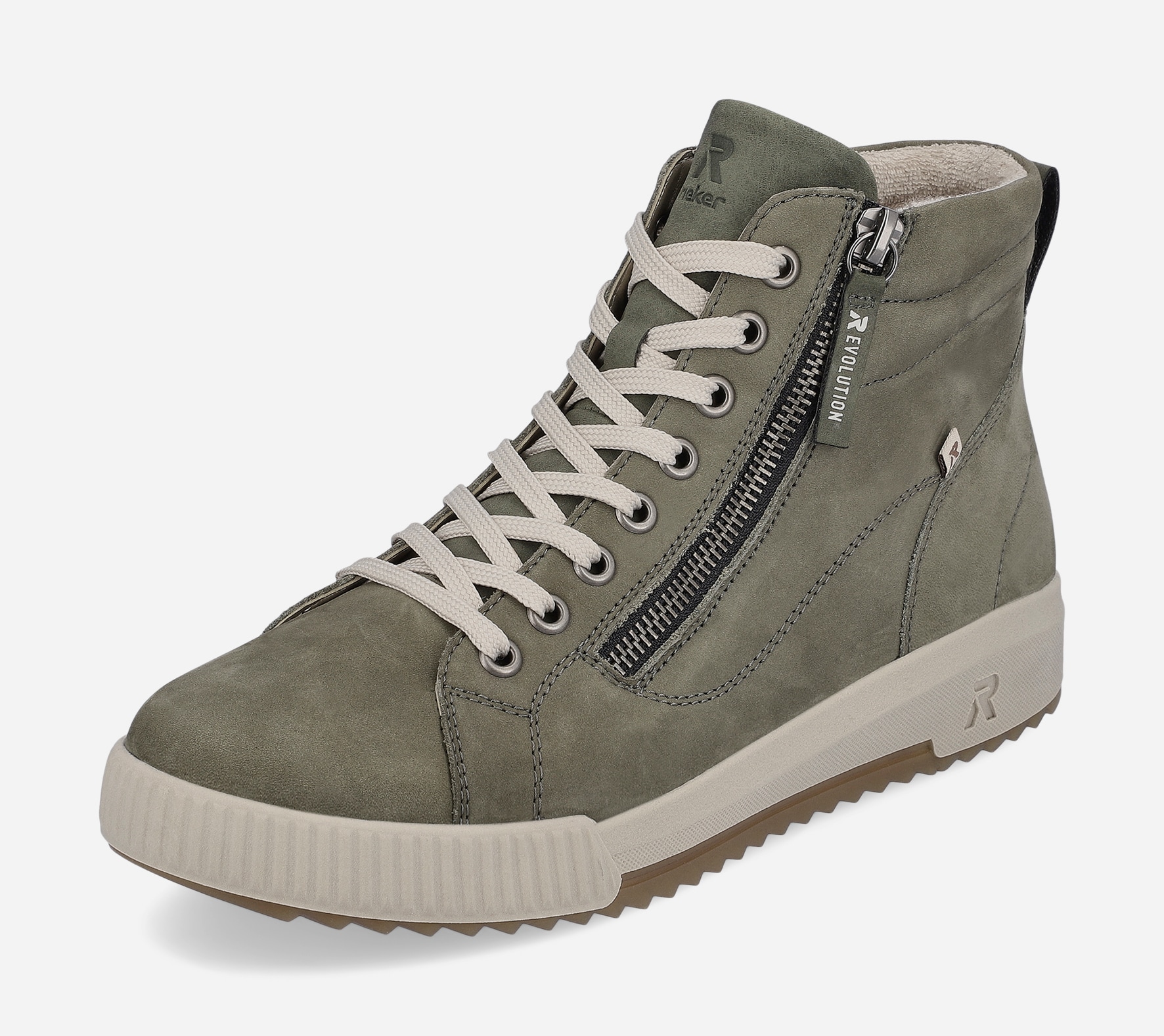 RIEKER, Höga sneakers Gråa