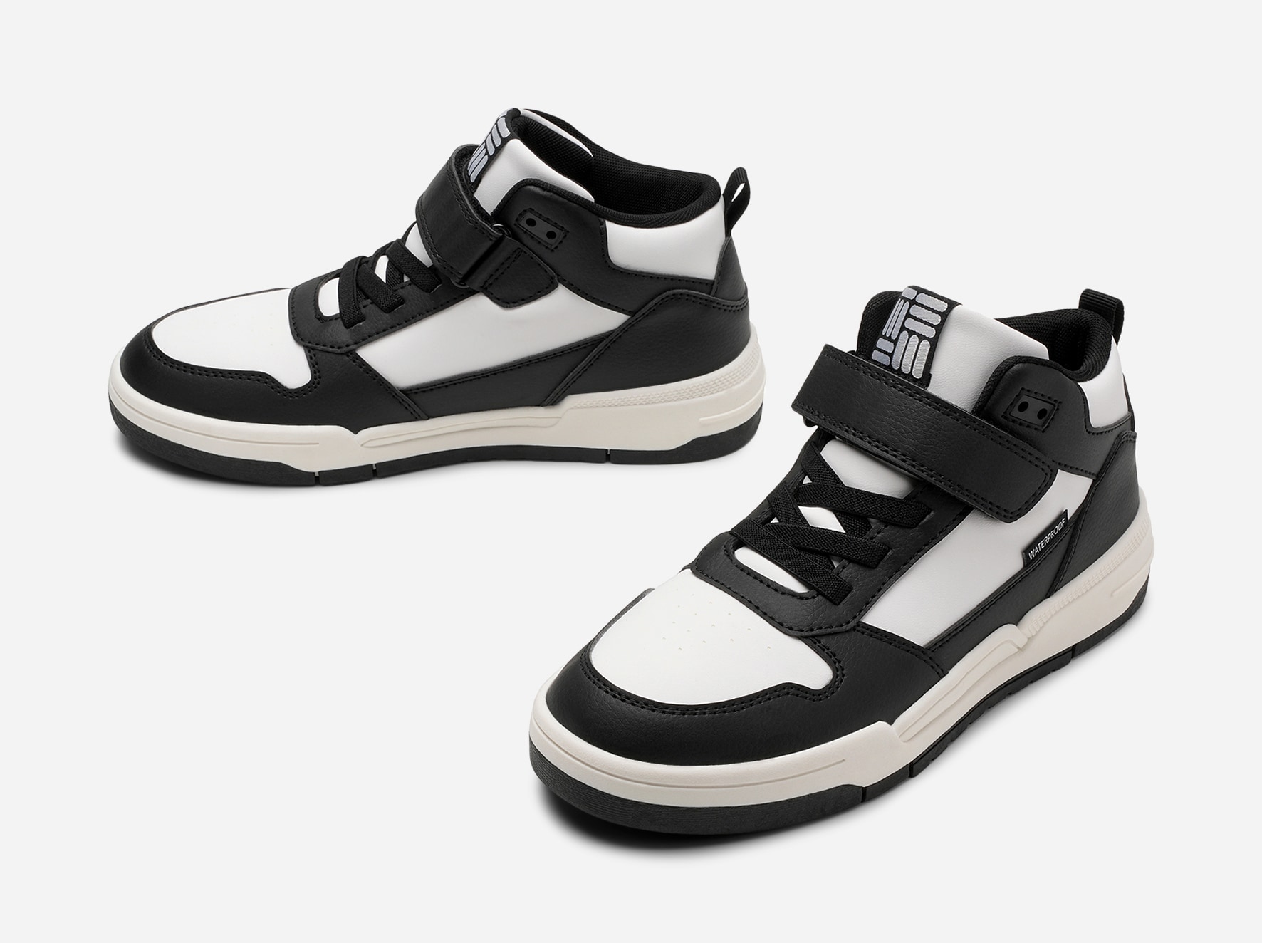 DINSKO, Höga sneakers, waterproof Svarta