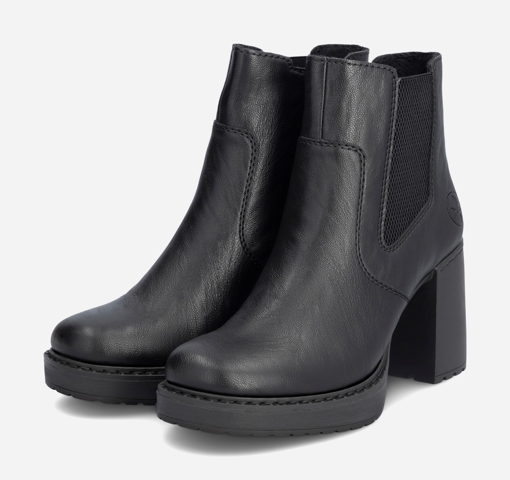 RIEKER, Boots Svarta