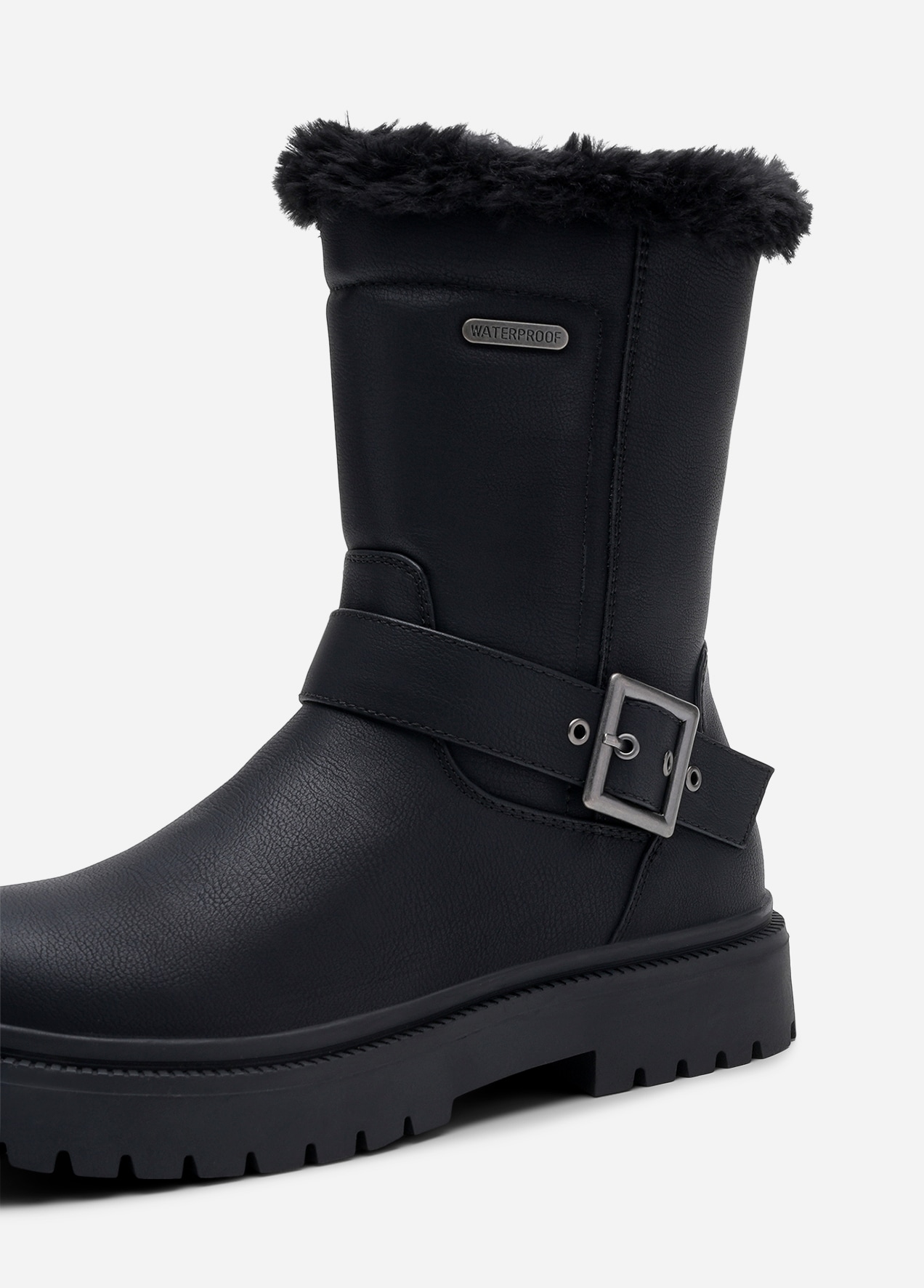 LINEAR, Varmfodrade stövlar, waterproof Svarta