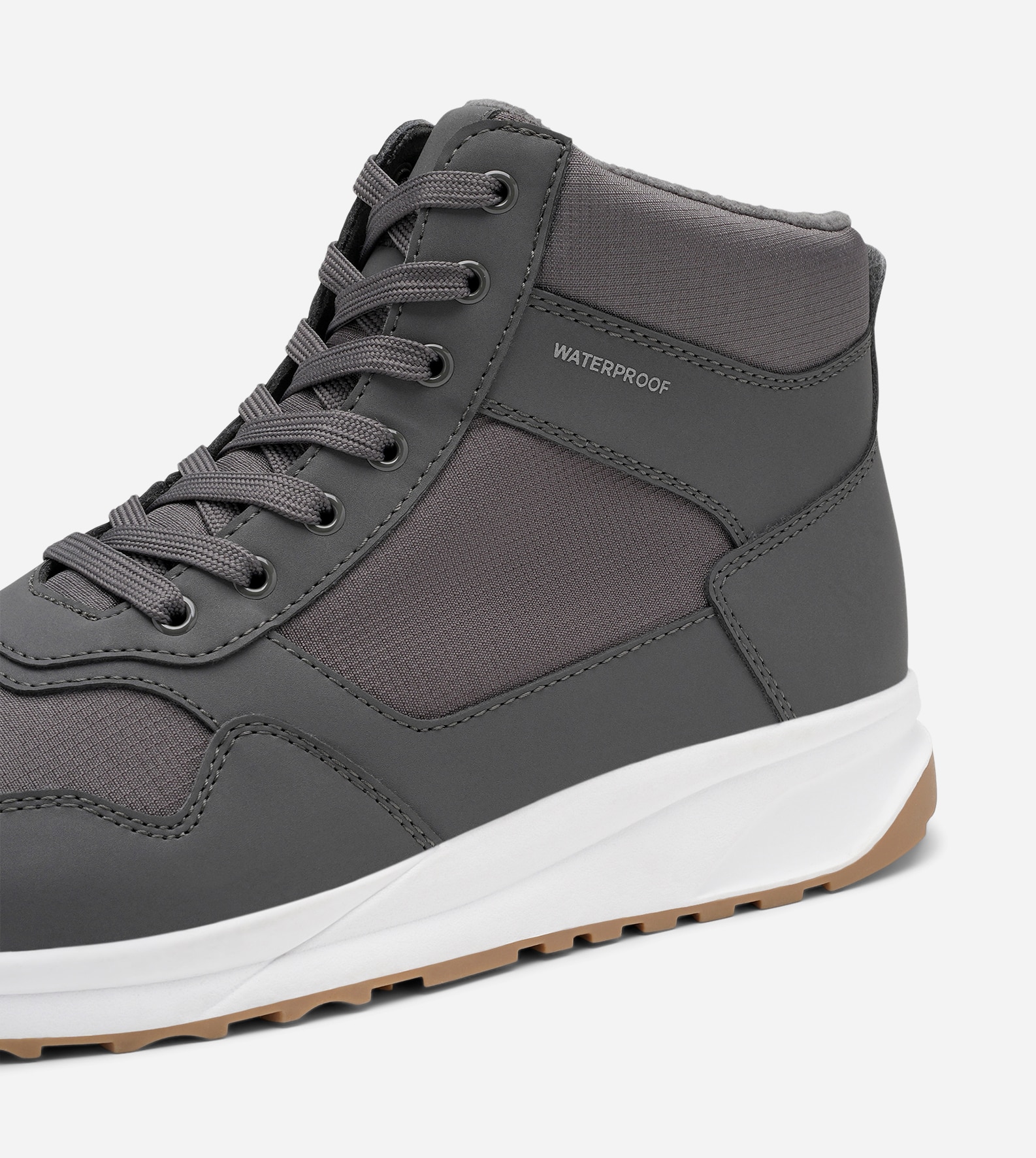 LINEAR, Höga sneakers, waterproof Gråa