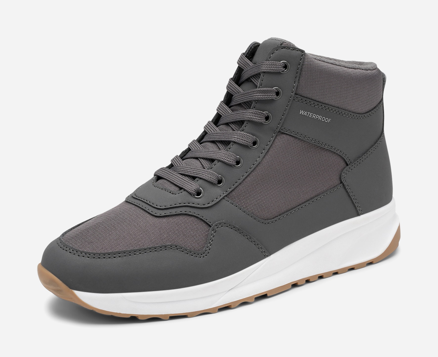 LINEAR, Höga sneakers, waterproof Gråa