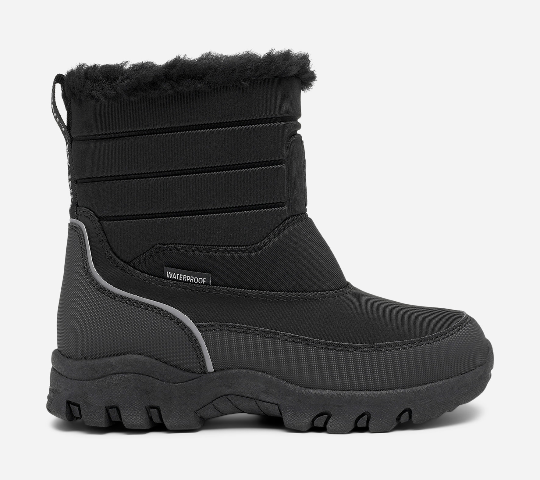 LINEAR, Varmfodrade stövlar, waterproof Svarta