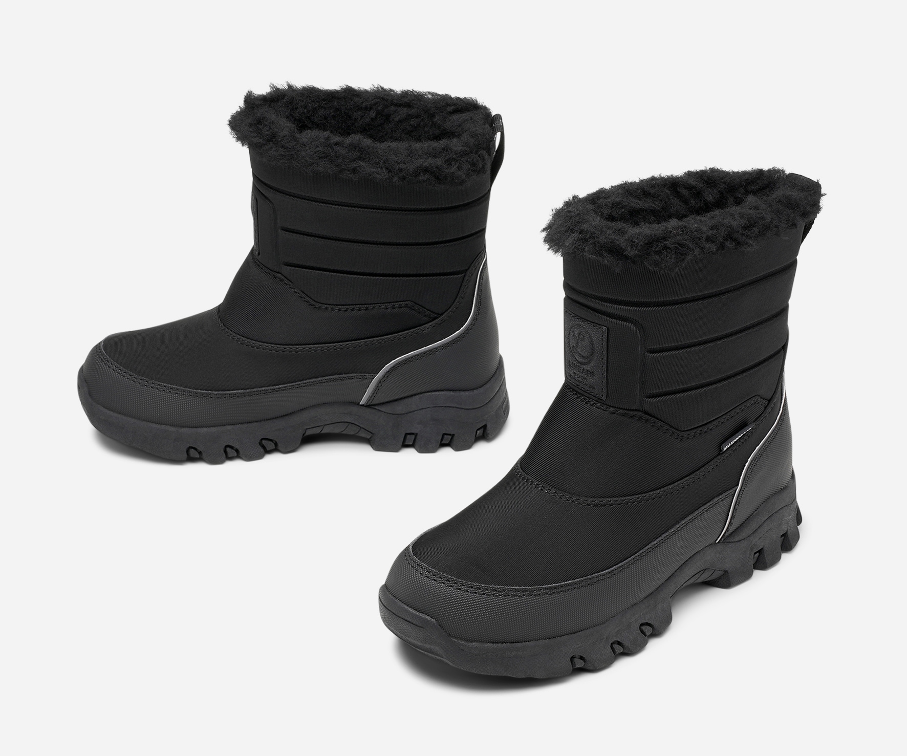 LINEAR, Varmfodrade stövlar, waterproof Svarta