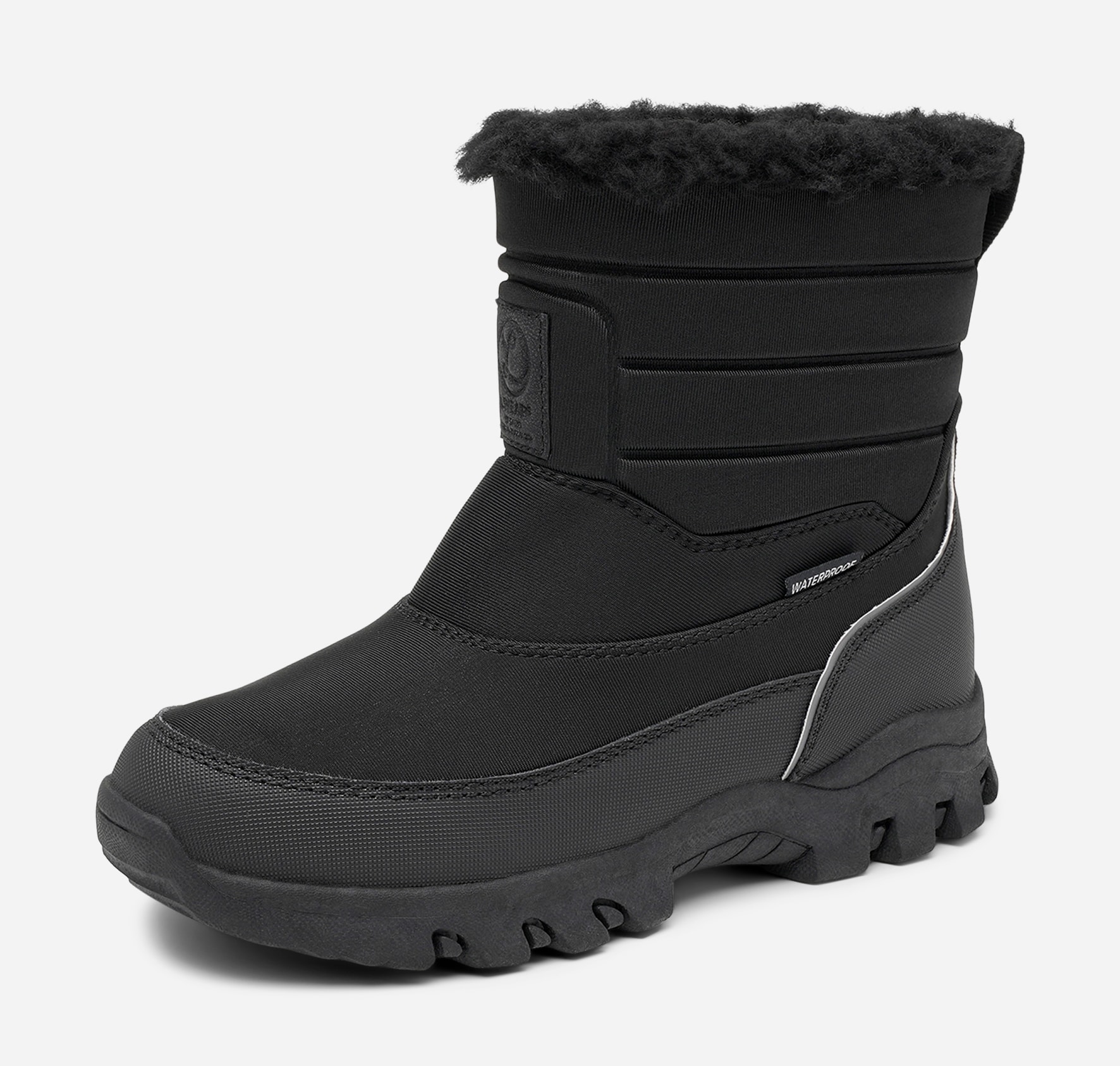 LINEAR, Varmfodrade stövlar, waterproof Svarta