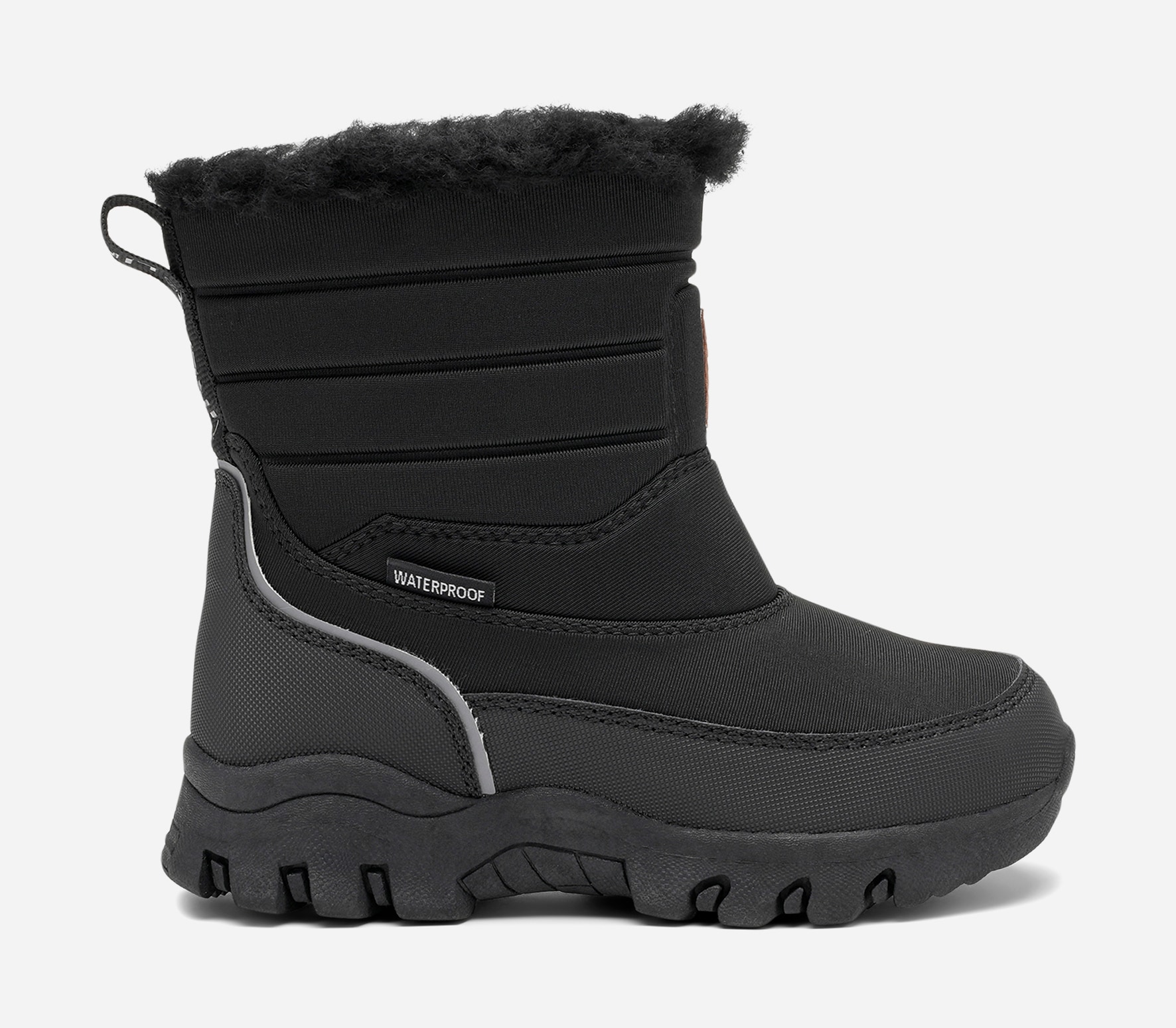 LINEAR, Varmfodrade stövlar, waterproof Svarta