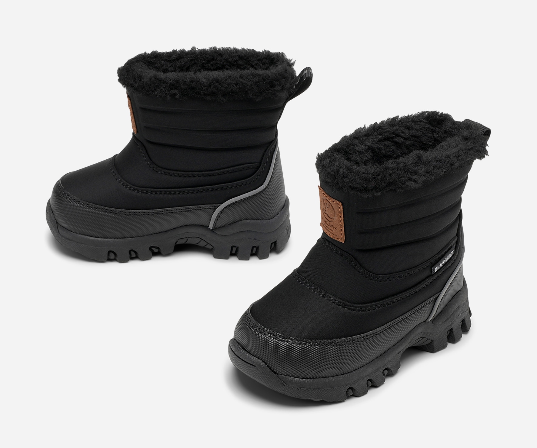 LINEAR, Varmfodrade stövlar, waterproof Svarta