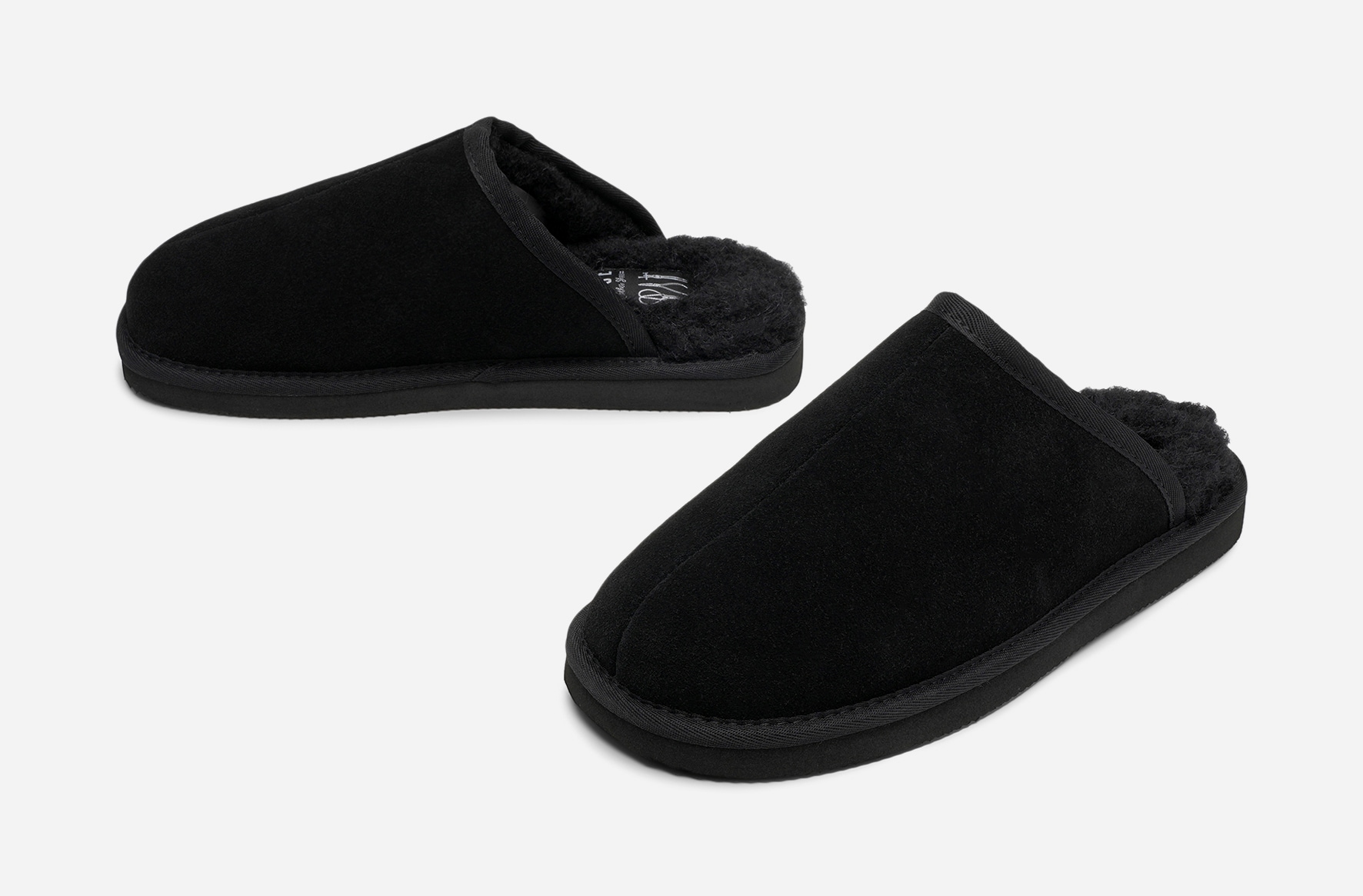 PACE, Skinntofflor Svarta