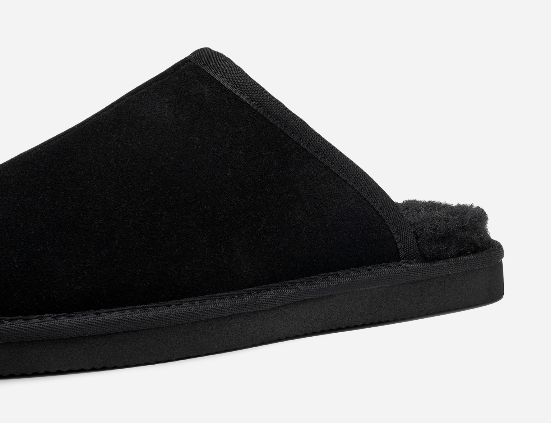 PACE, Skinntofflor Svarta