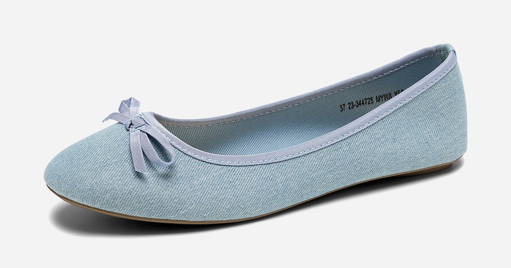 DINSKO, Ballerinaskor Blåa