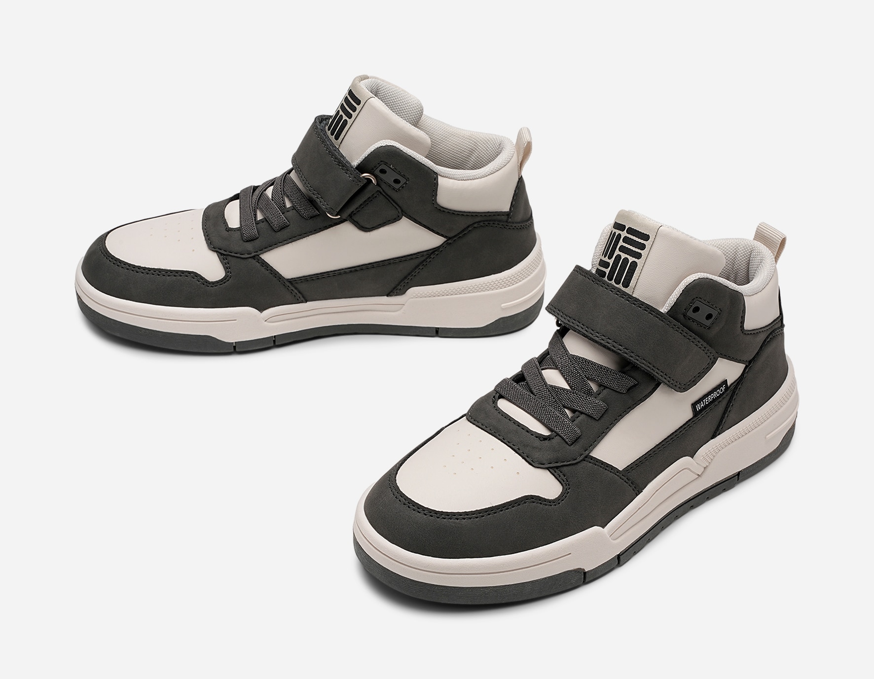 DINSKO, Höga sneakers, waterproof Gråa