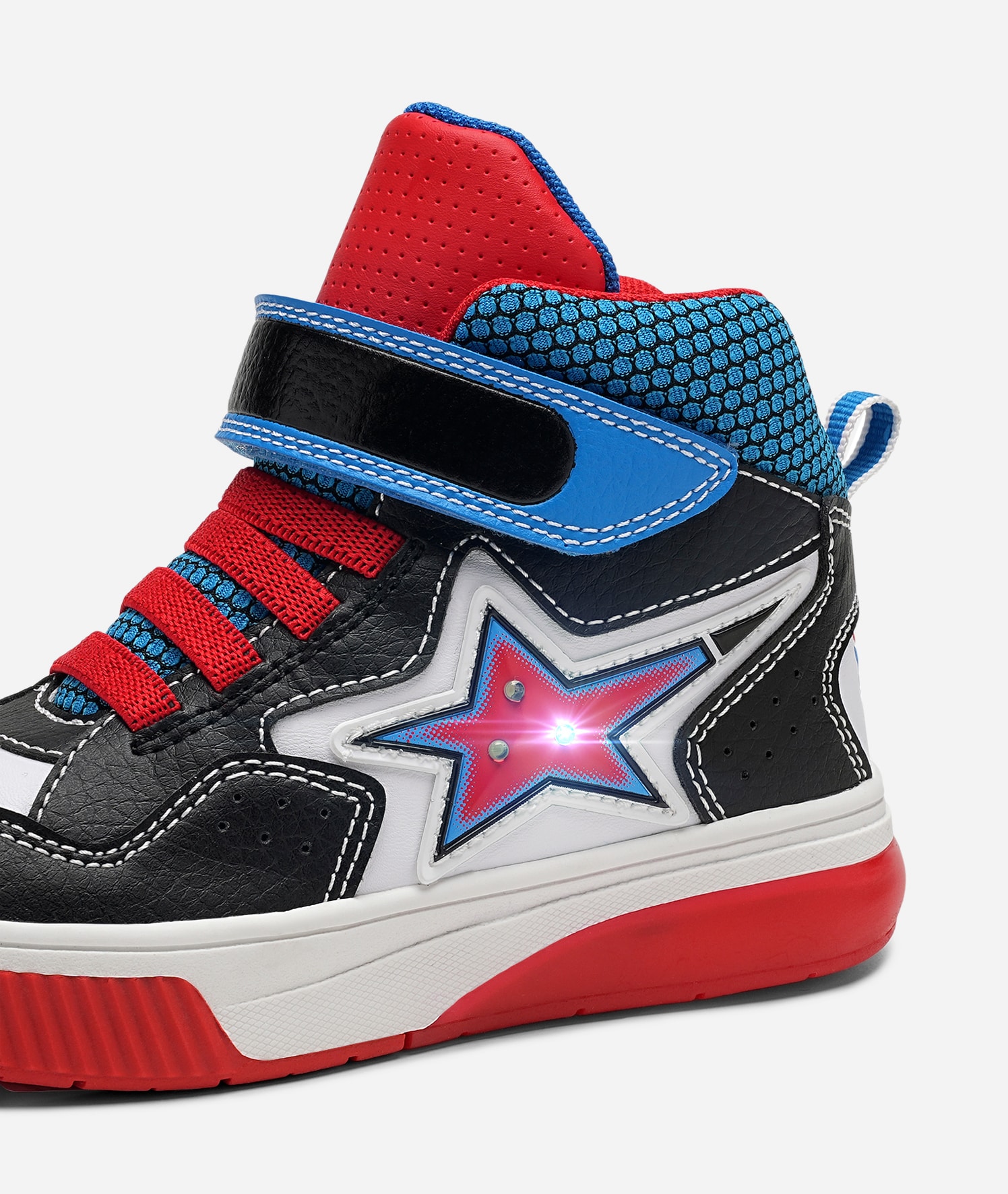 DINSKO, Höga sneakers med blinkande sula Flerfärgade
