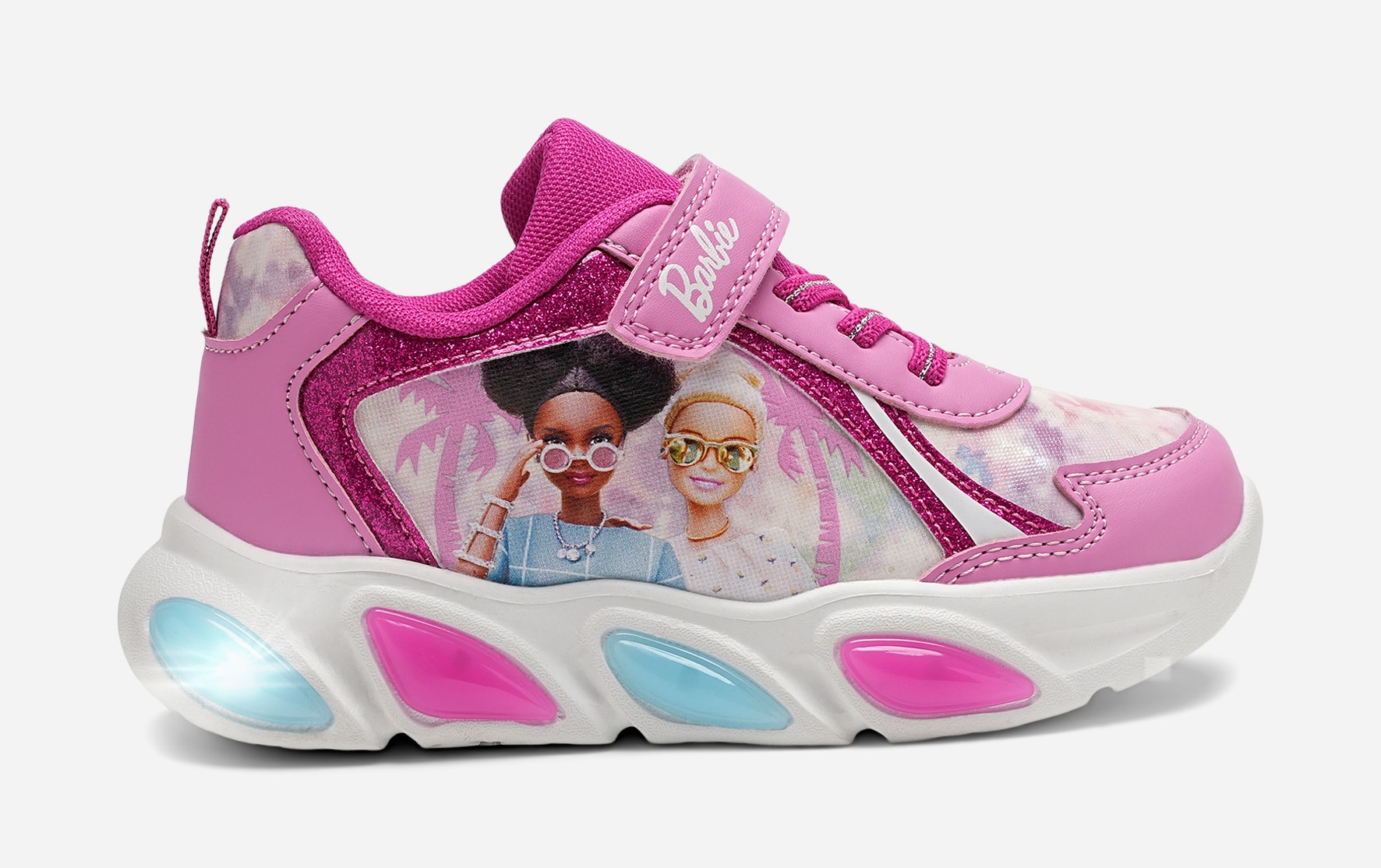 Barbie, Blinkande sneakers Rosa